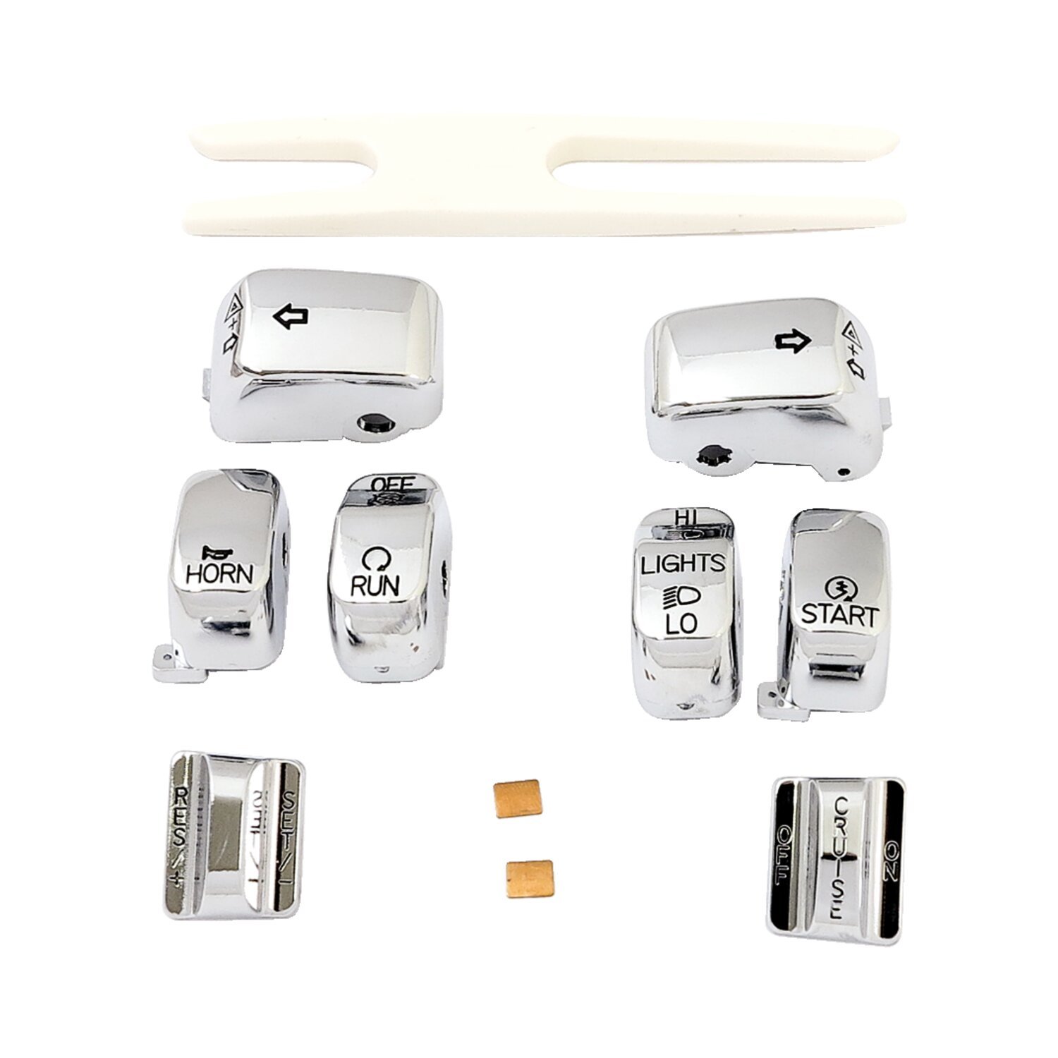 Handlebar switch cap kit