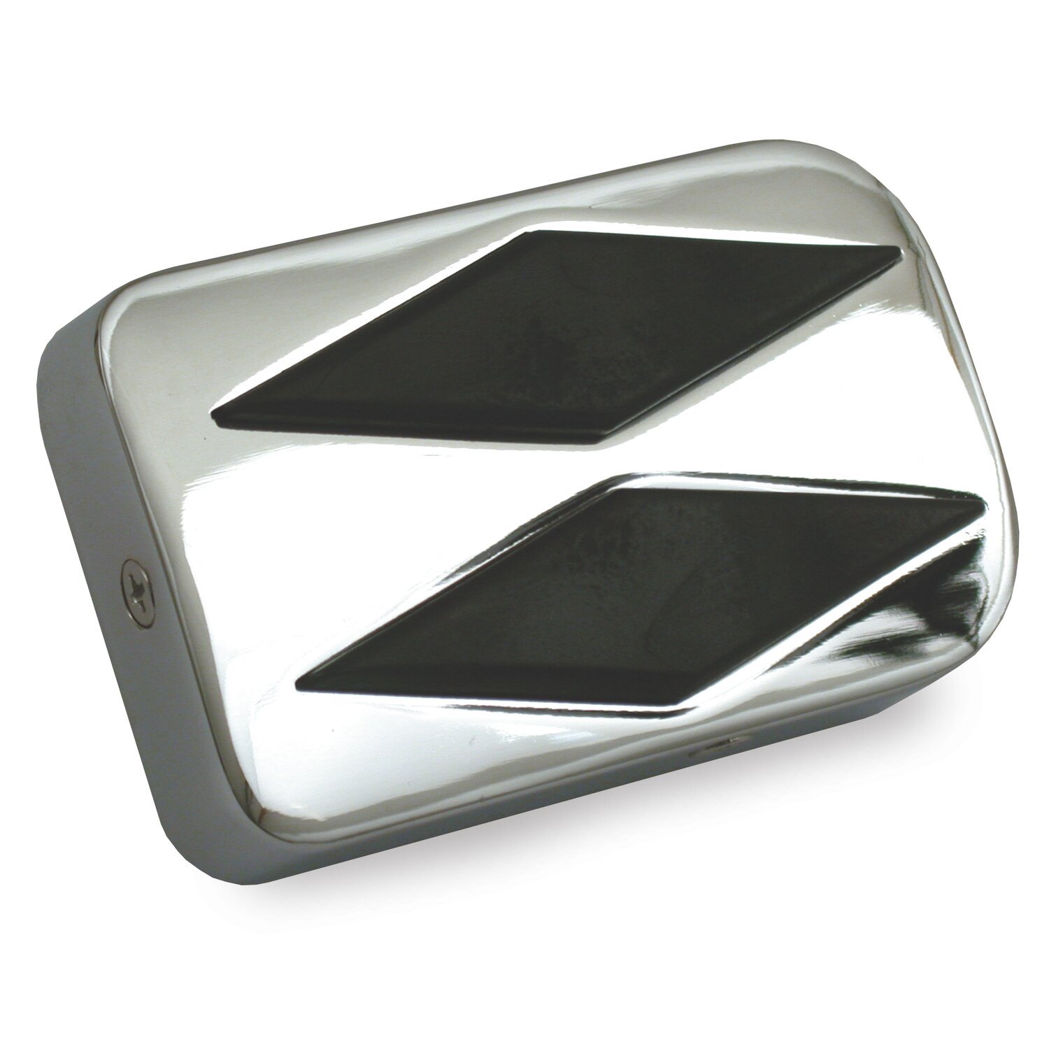 FX brake pedal pad. diamond style, Chrome