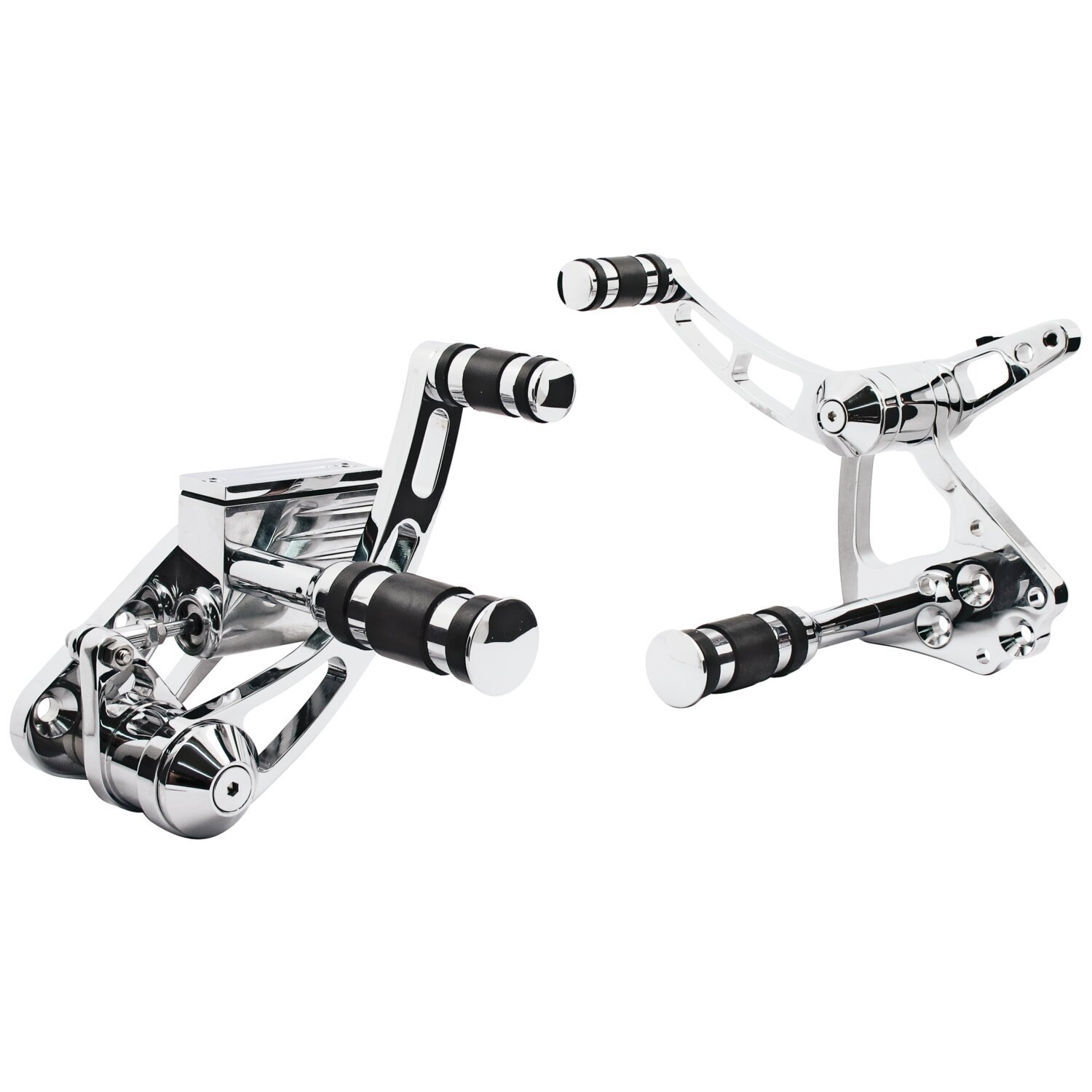 Matador, forward control kit, Chrome