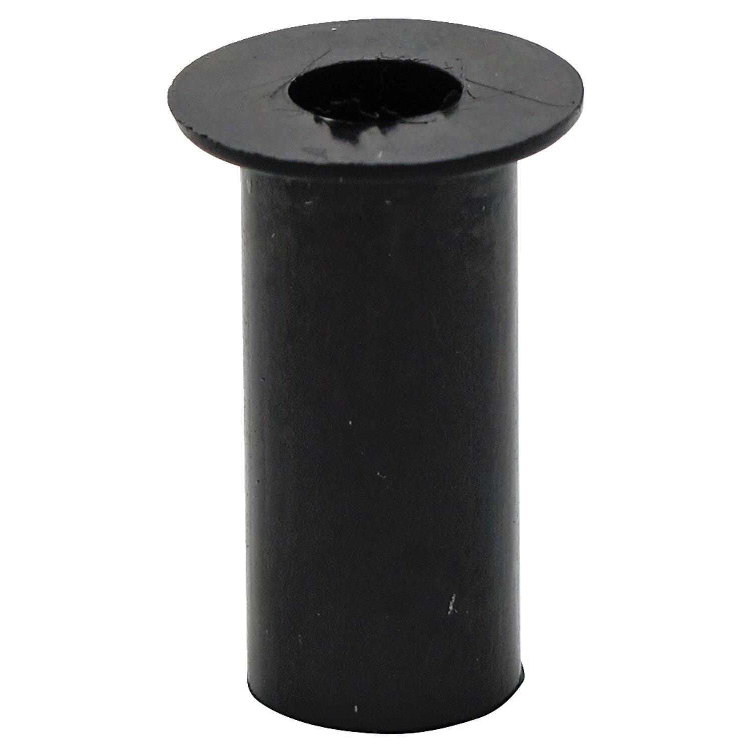 Neoprene well nut, 10/32 threaded, Black