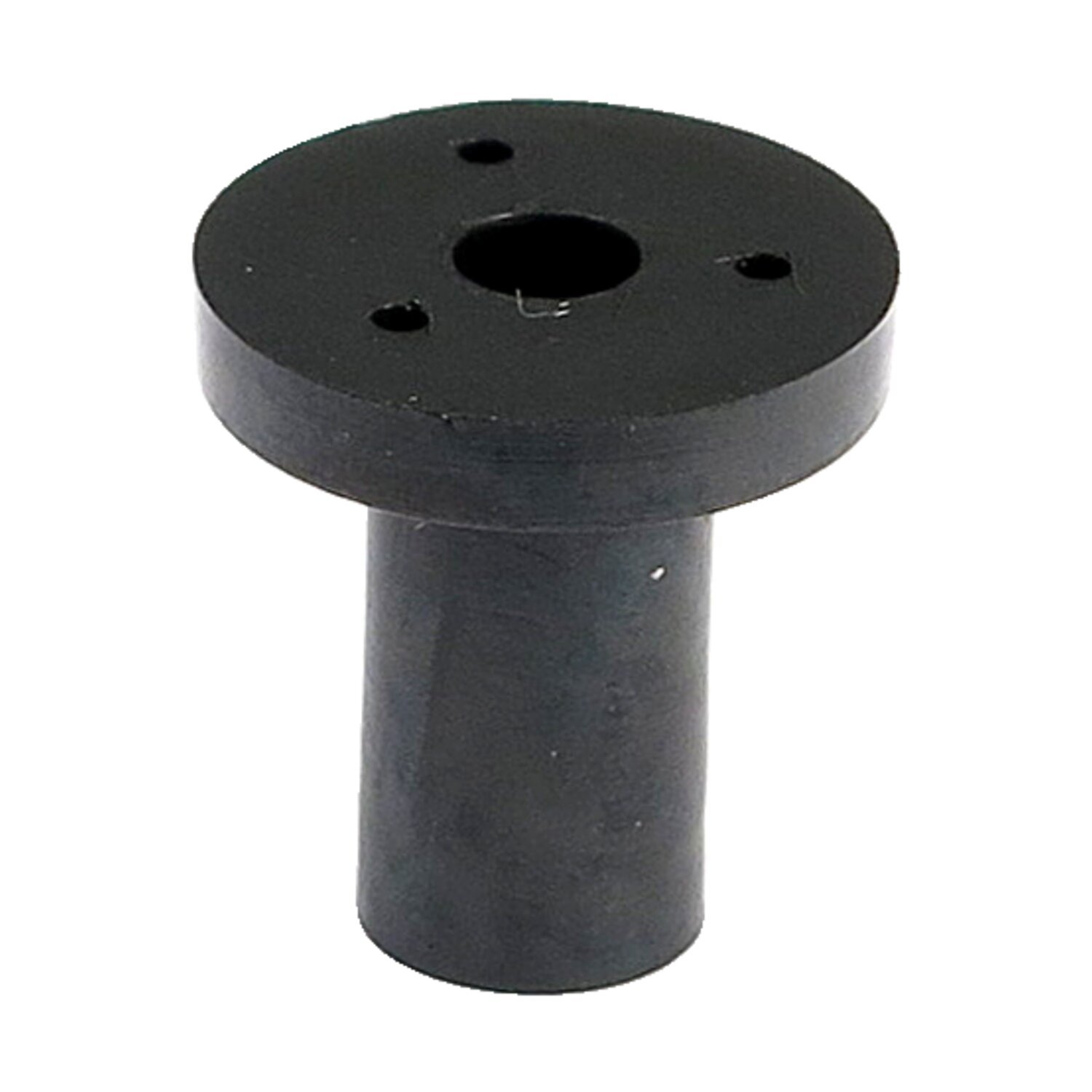 Neoprene well nut, 10/32 threaded, Black