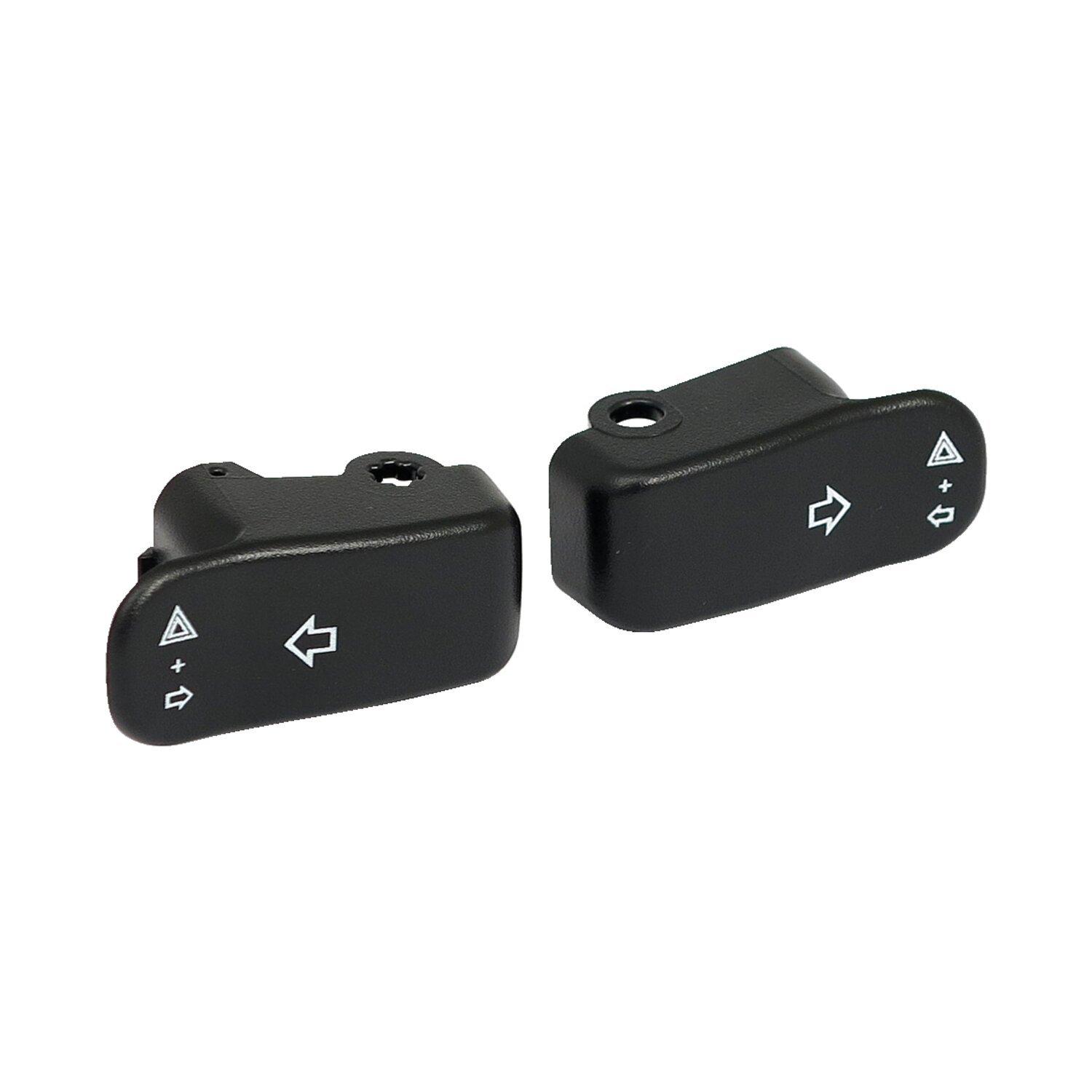 Turn signal switch extender cap set, Black