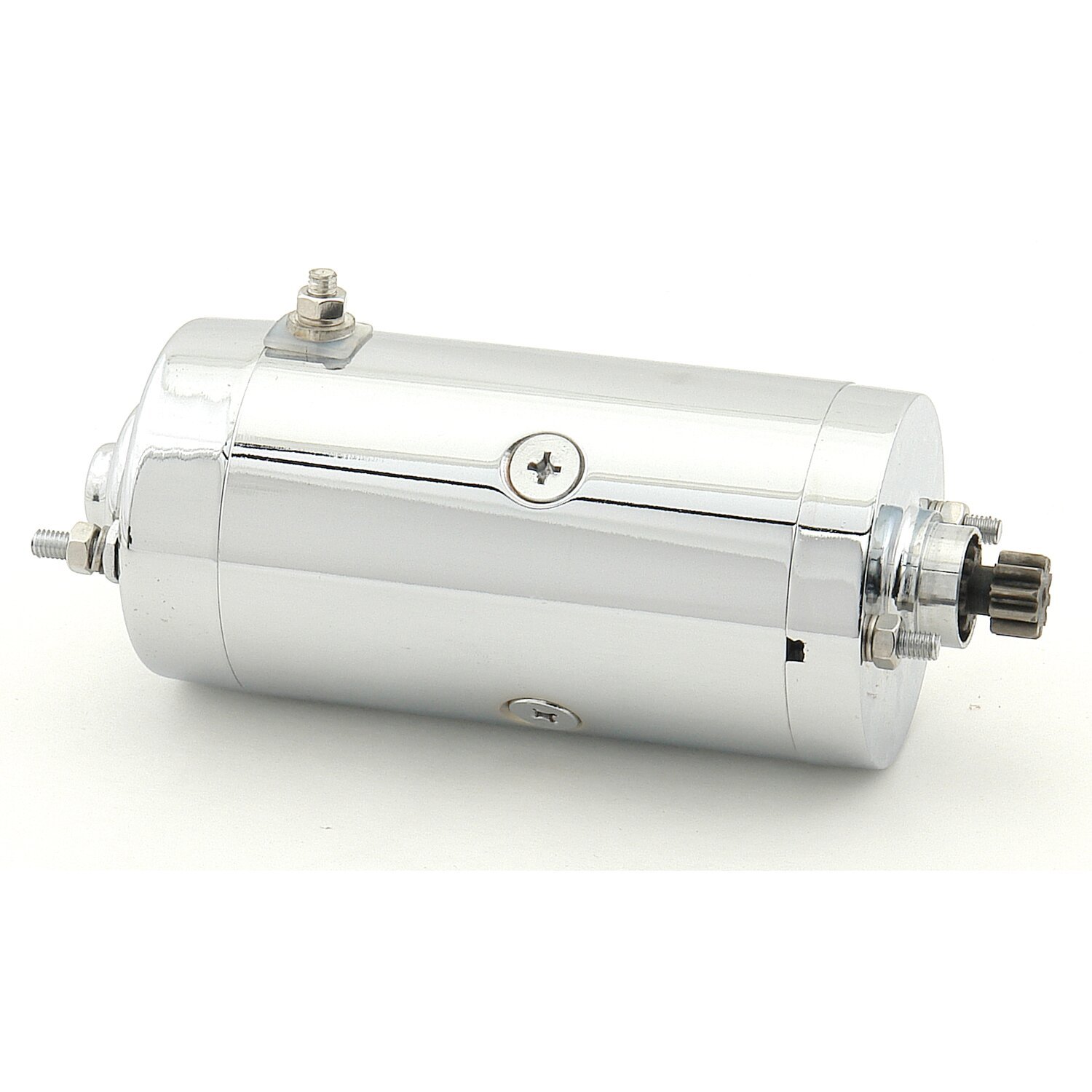 Accel, Ultra Tork starter motor, 0.8kW, Chrome