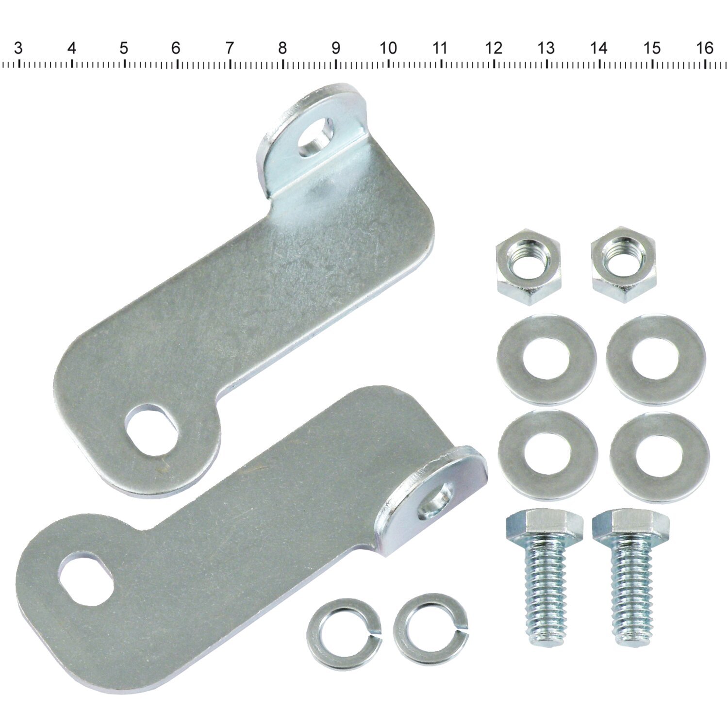 Air cleaner adapters only, for adapter bracket, Chrome
