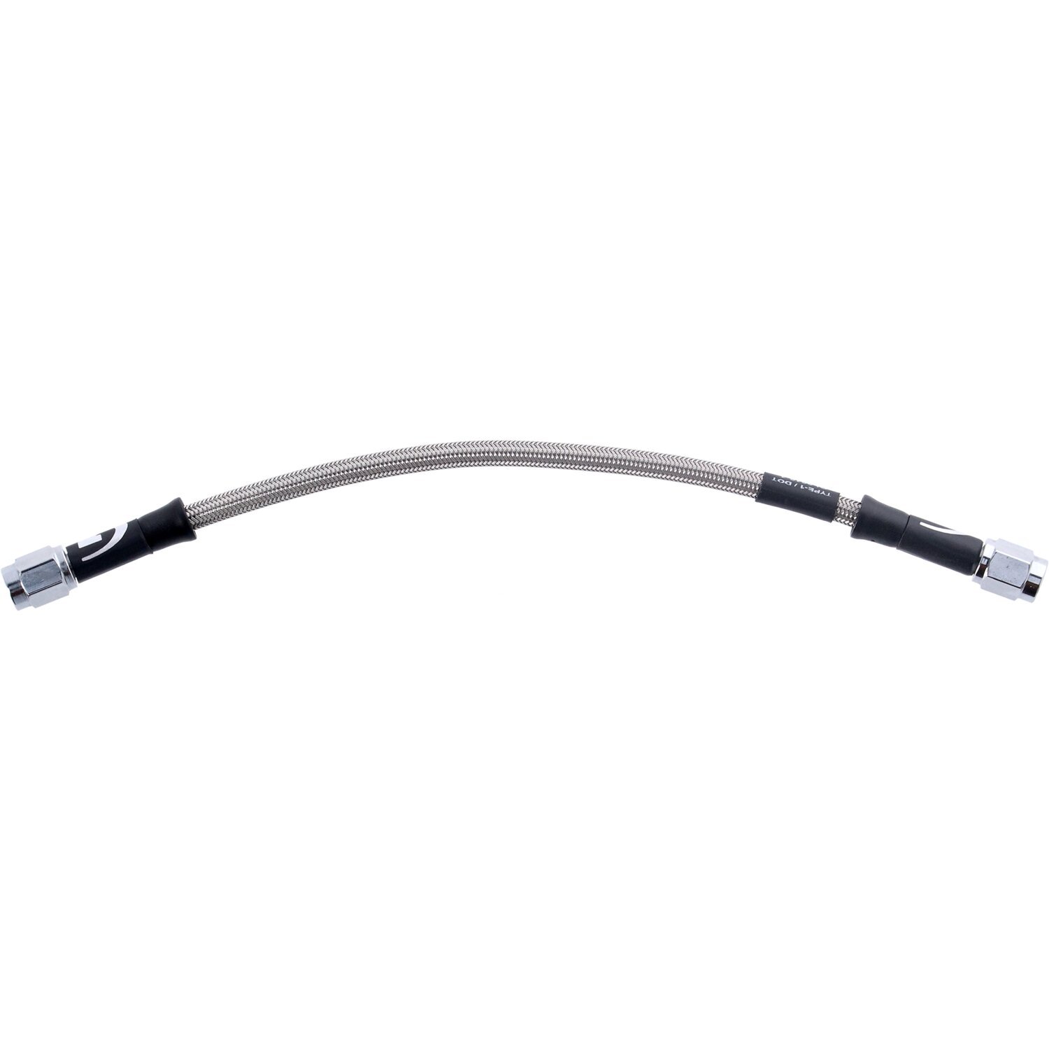 Goodridge brake line kit plain braided stainless, 9" long
