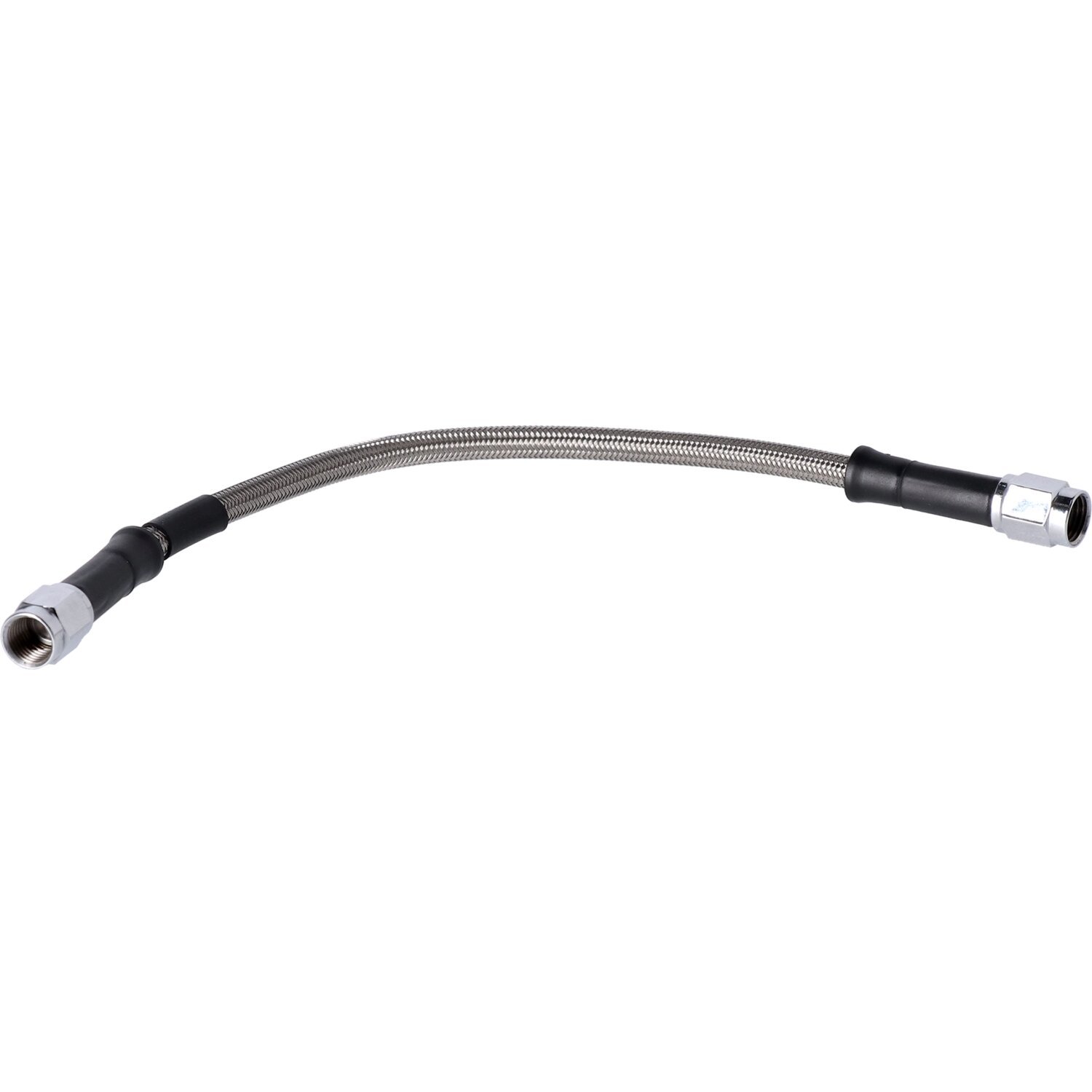 Goodridge brake line kit plain braided stainless, 17" long