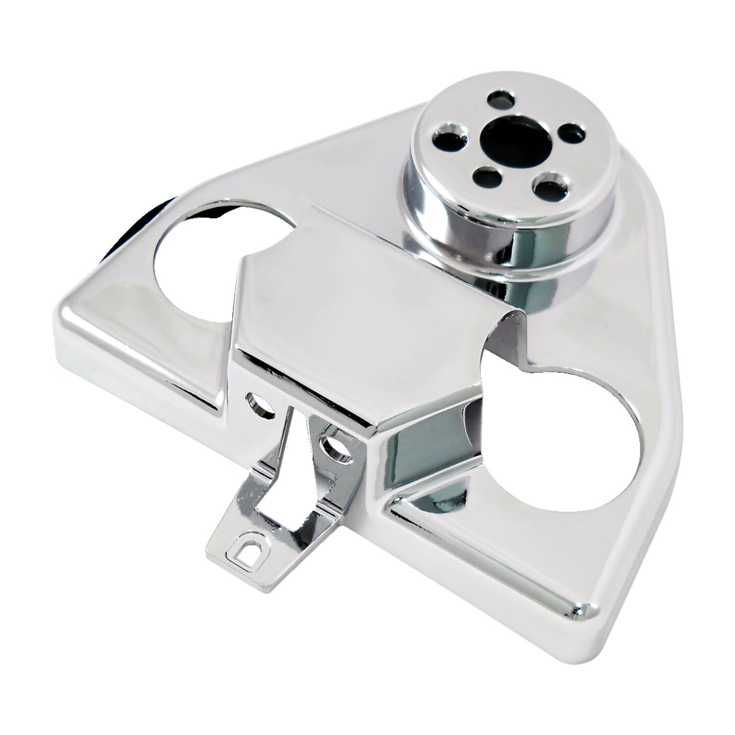 FLHR handlebar cover, for 1" Apehangers, Chrome
