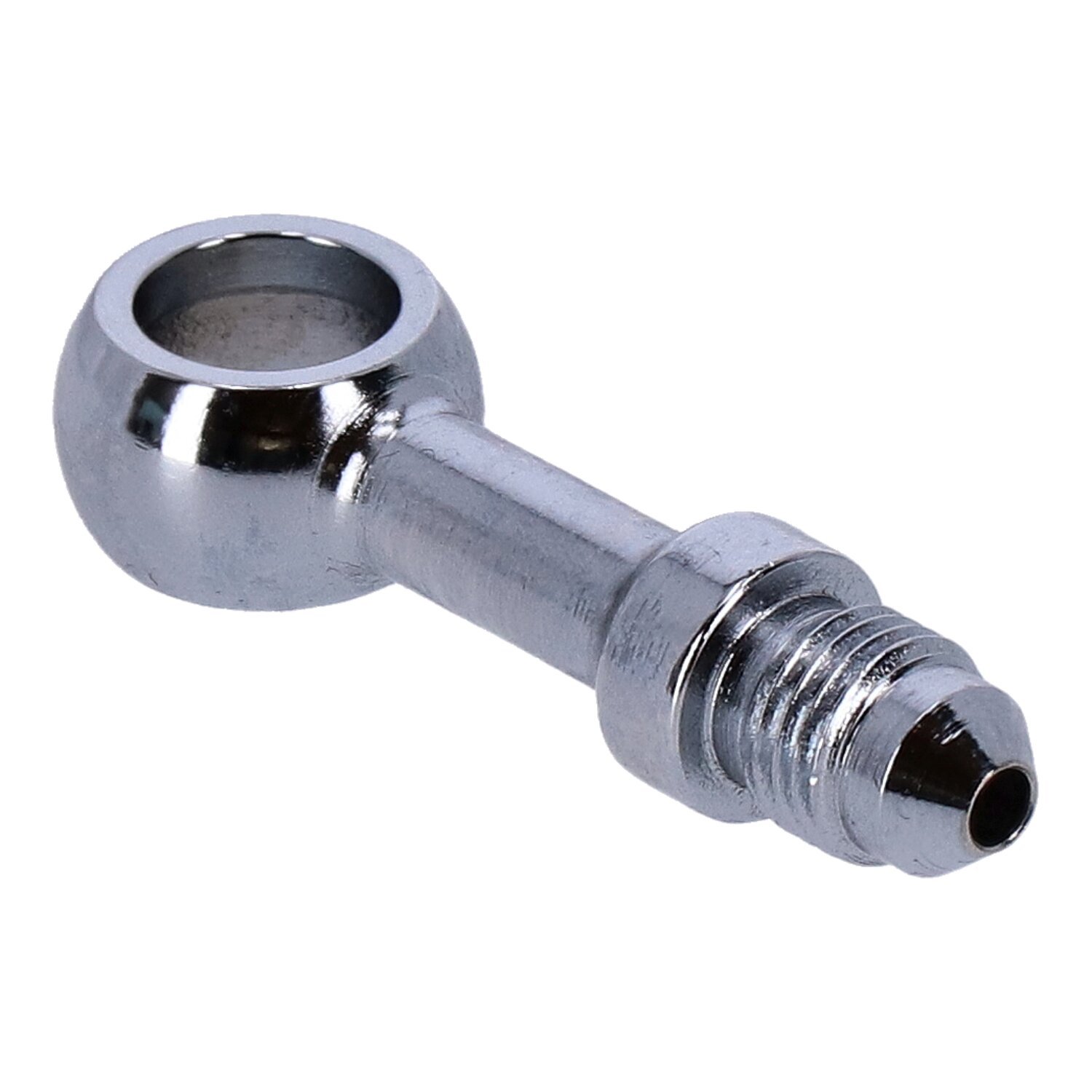 Goodridge Banjo fitting chrome 3/8" straight 10mm