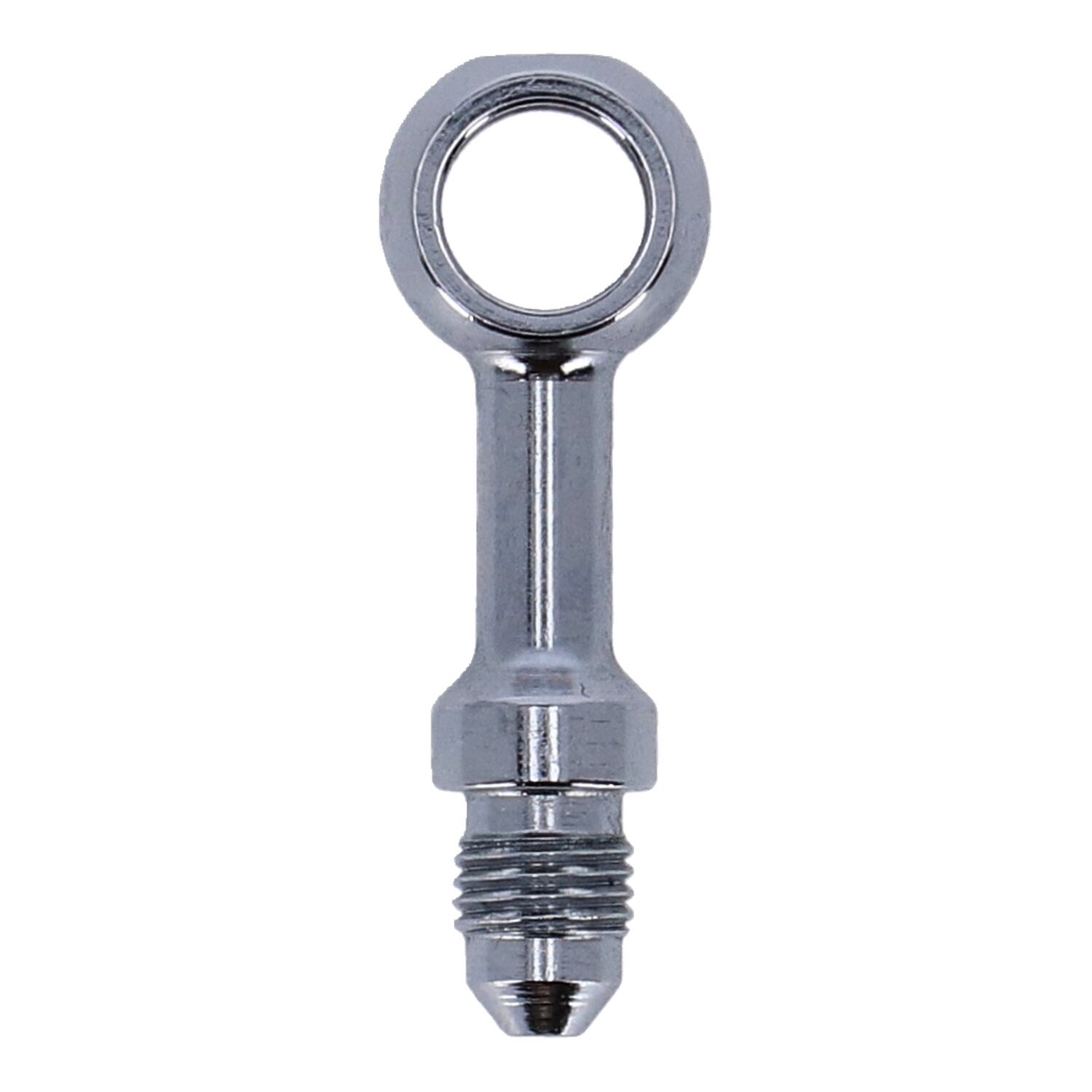Goodridge Banjo fitting chrome 3/8" straight 10mm