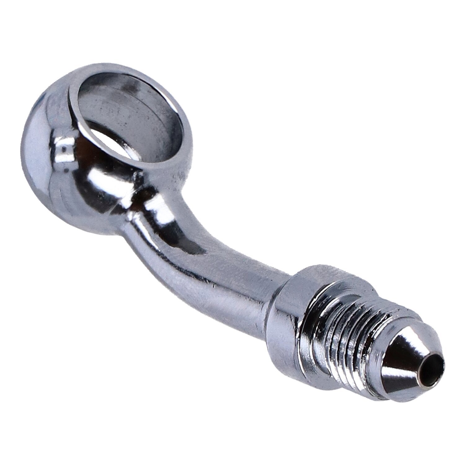 Goodridge Banjo fitting chrome 7/16", 20 degrees, 11mm