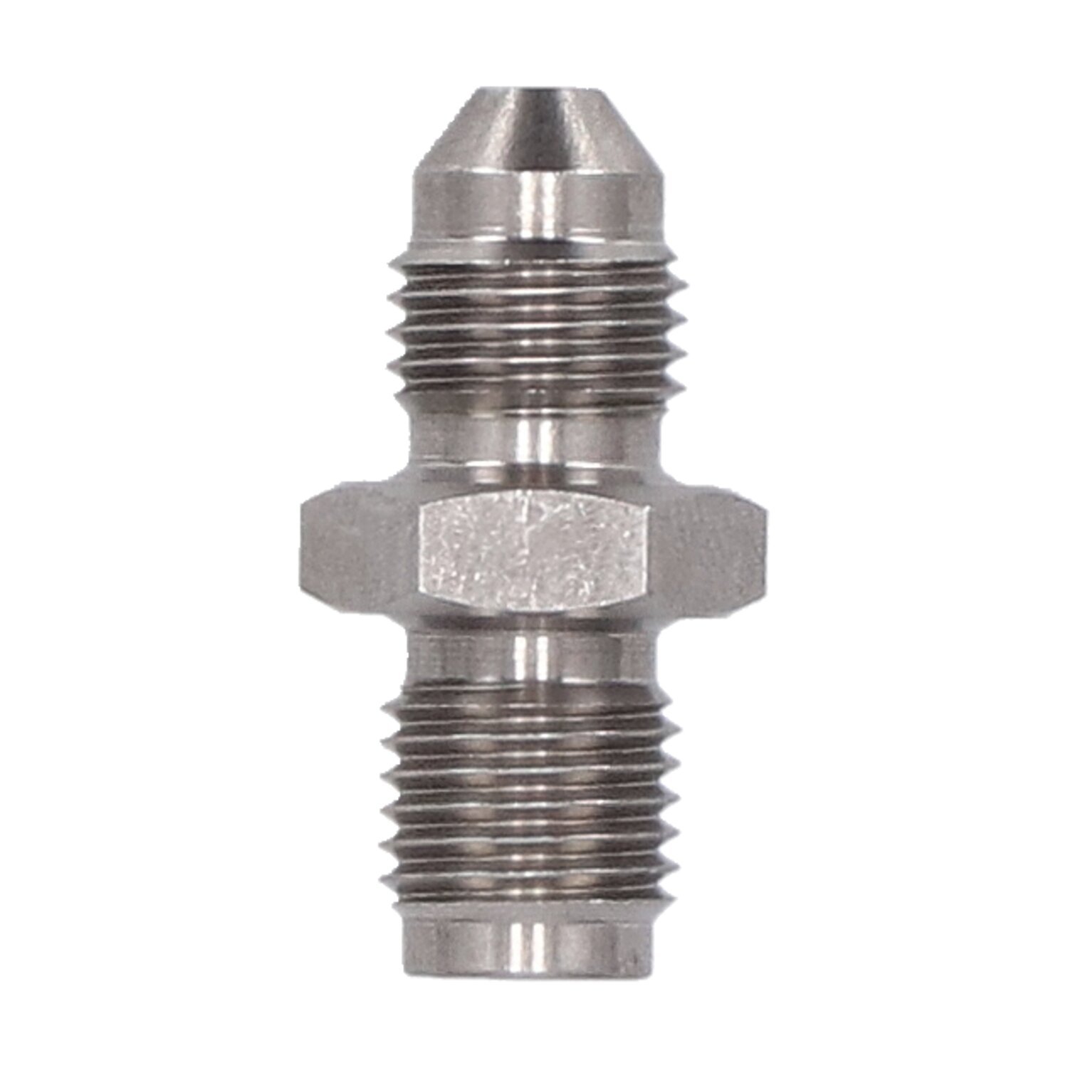 Goodridge brake line adapter 3/8"-24 inverted flare SS