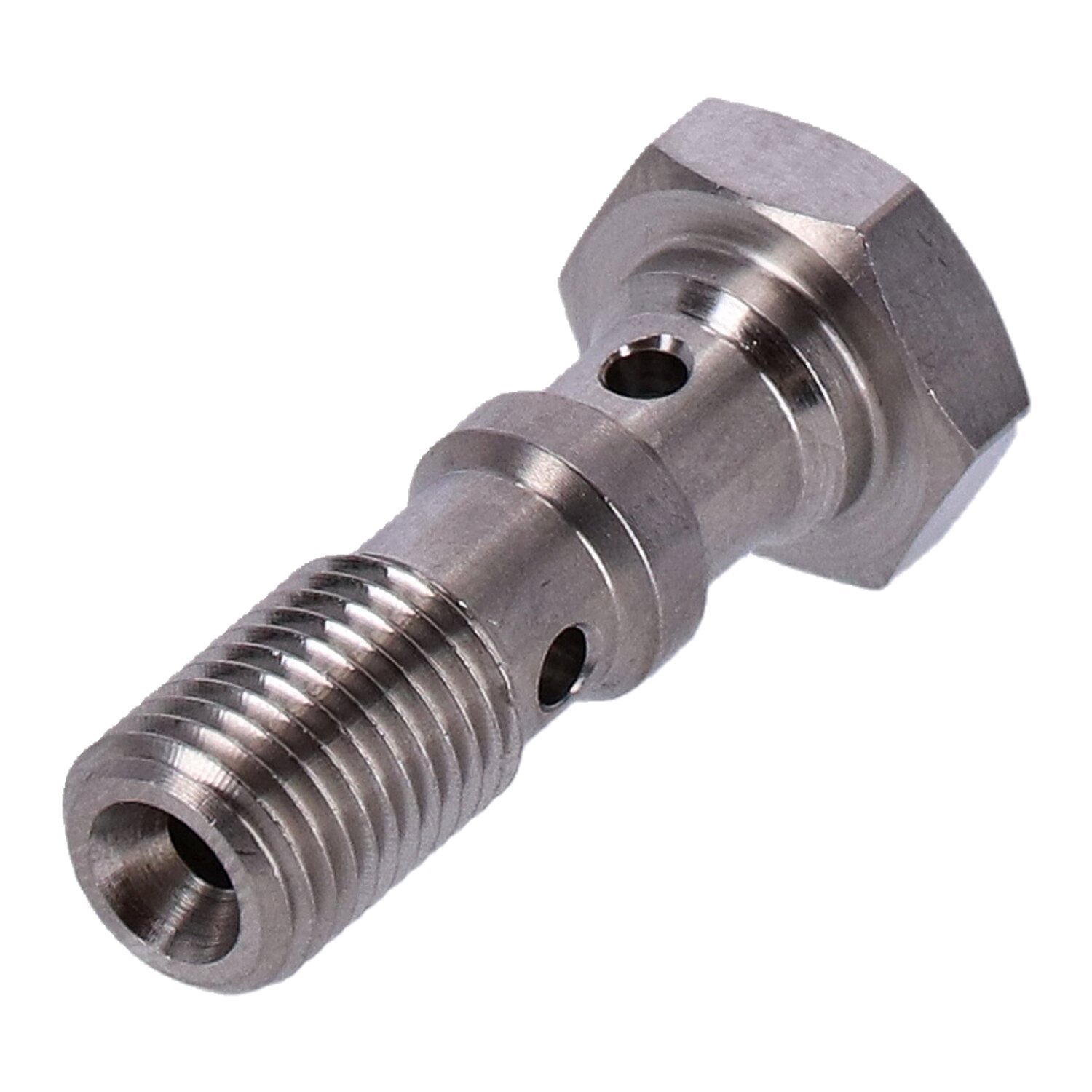 Goodridge, 3/8-24 double banjo bolt ss
