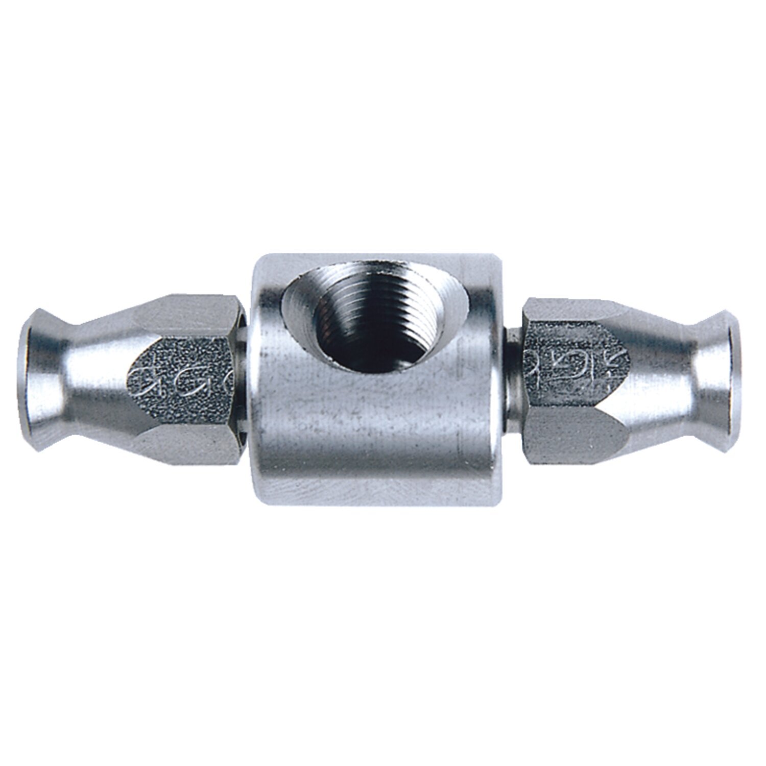 Goodridge, brake switch fitting. Stainless