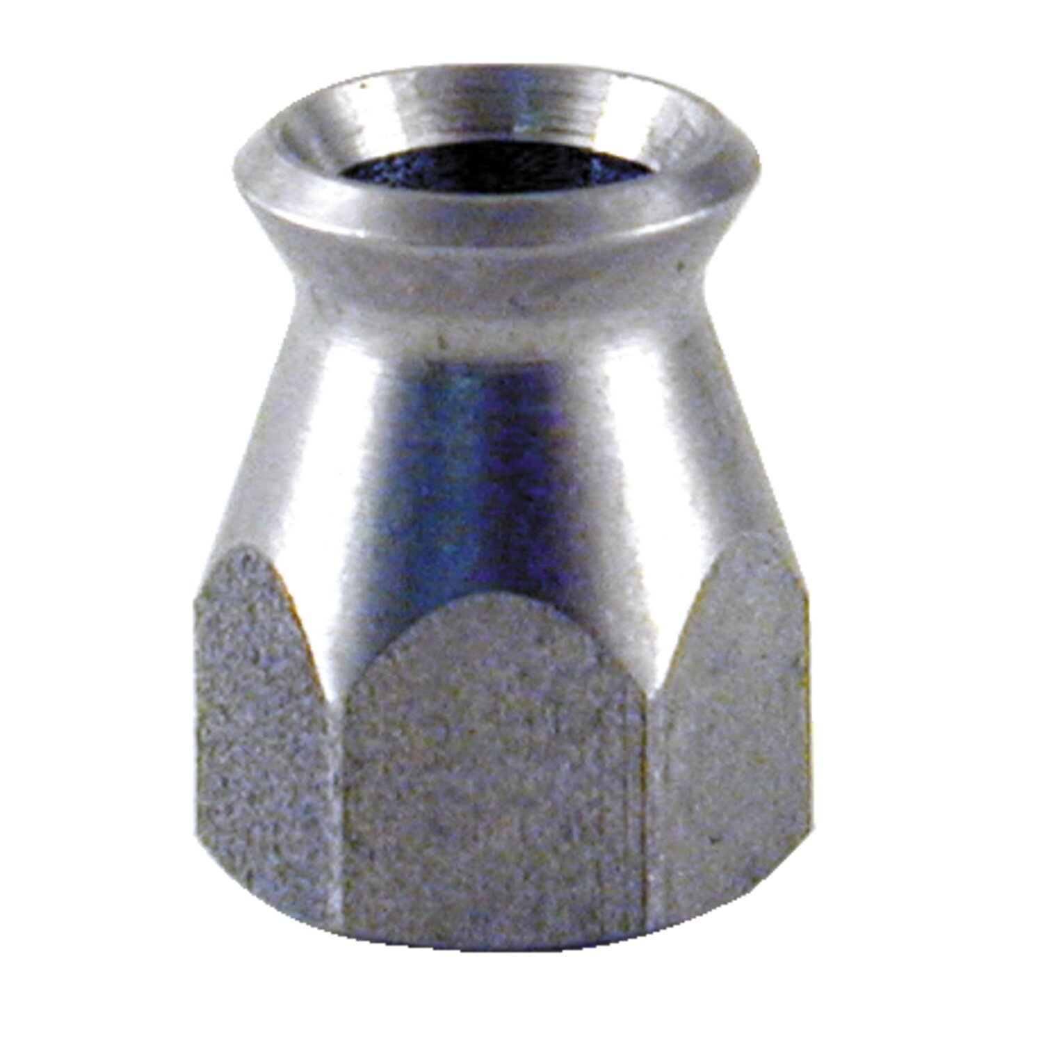Goodridge, replacement fitting nut, Polished stainless