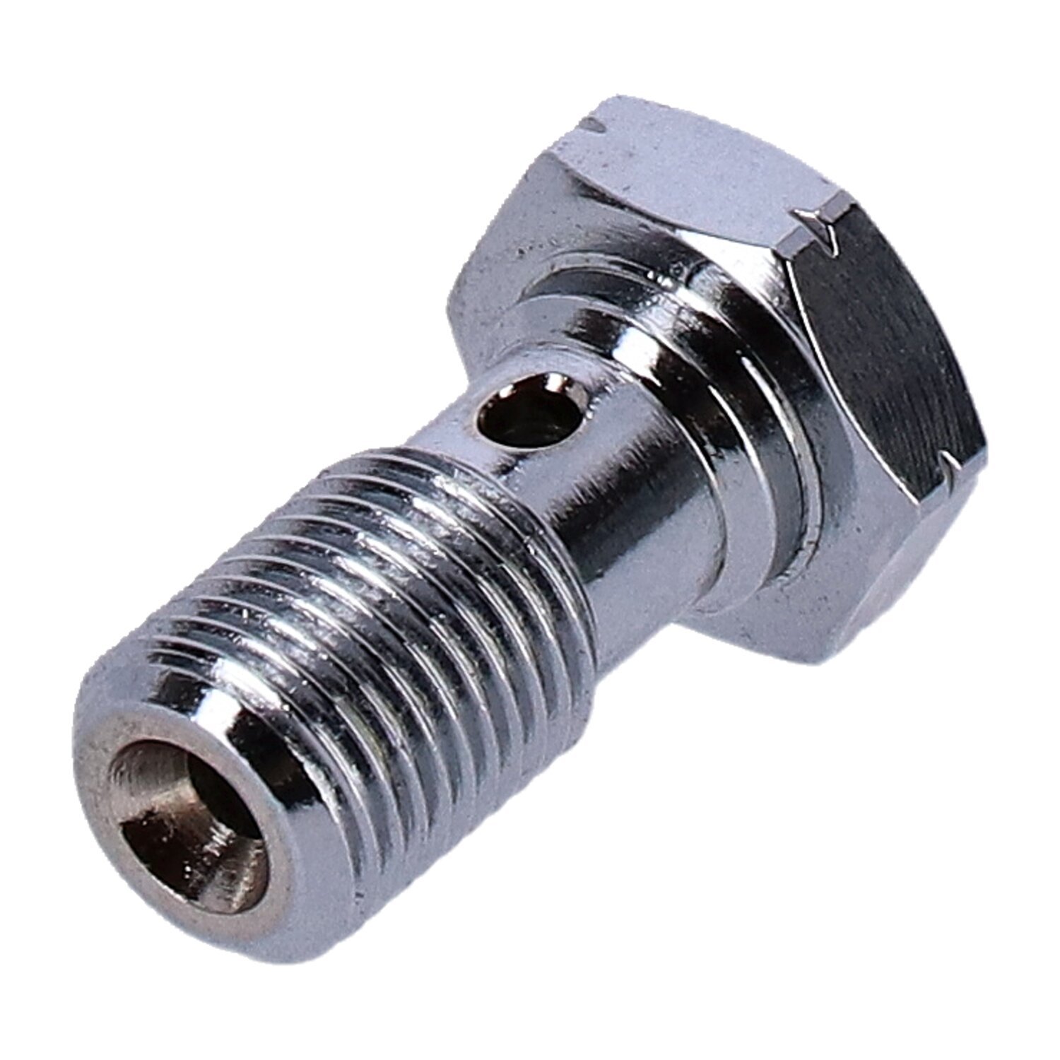 Goodridge banjo bolt, m10 x 1.00, Chrome