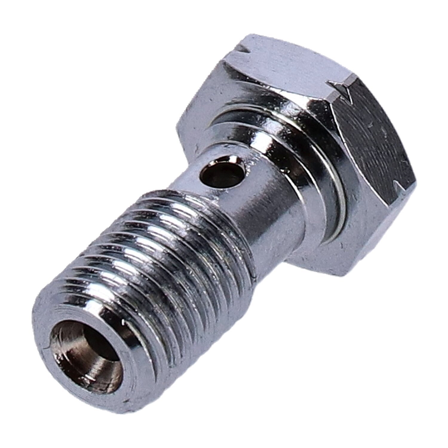 Goodridge banjo bolt, m10 x 1.25, Chrome