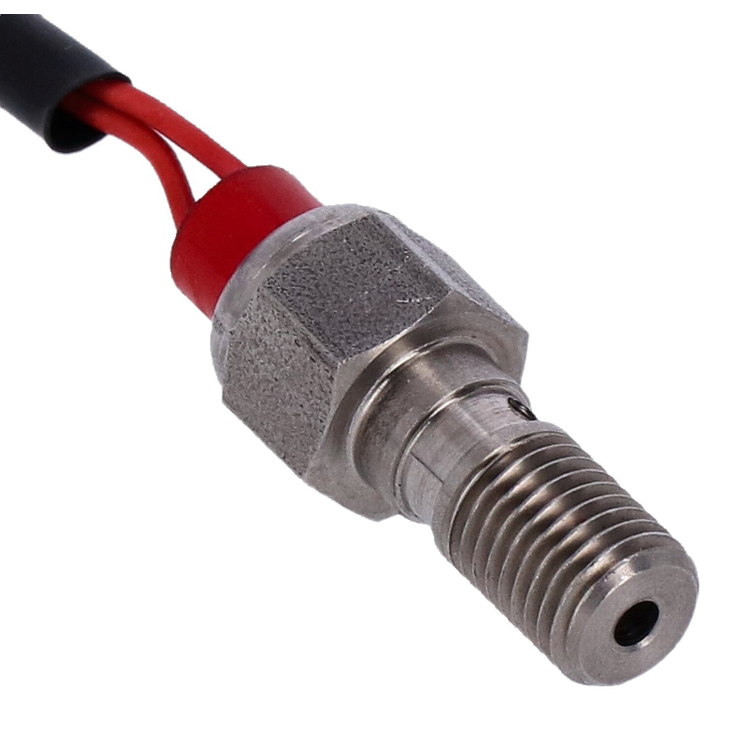 Goodridge, M10 x 1.25 banjo brake switch. SS