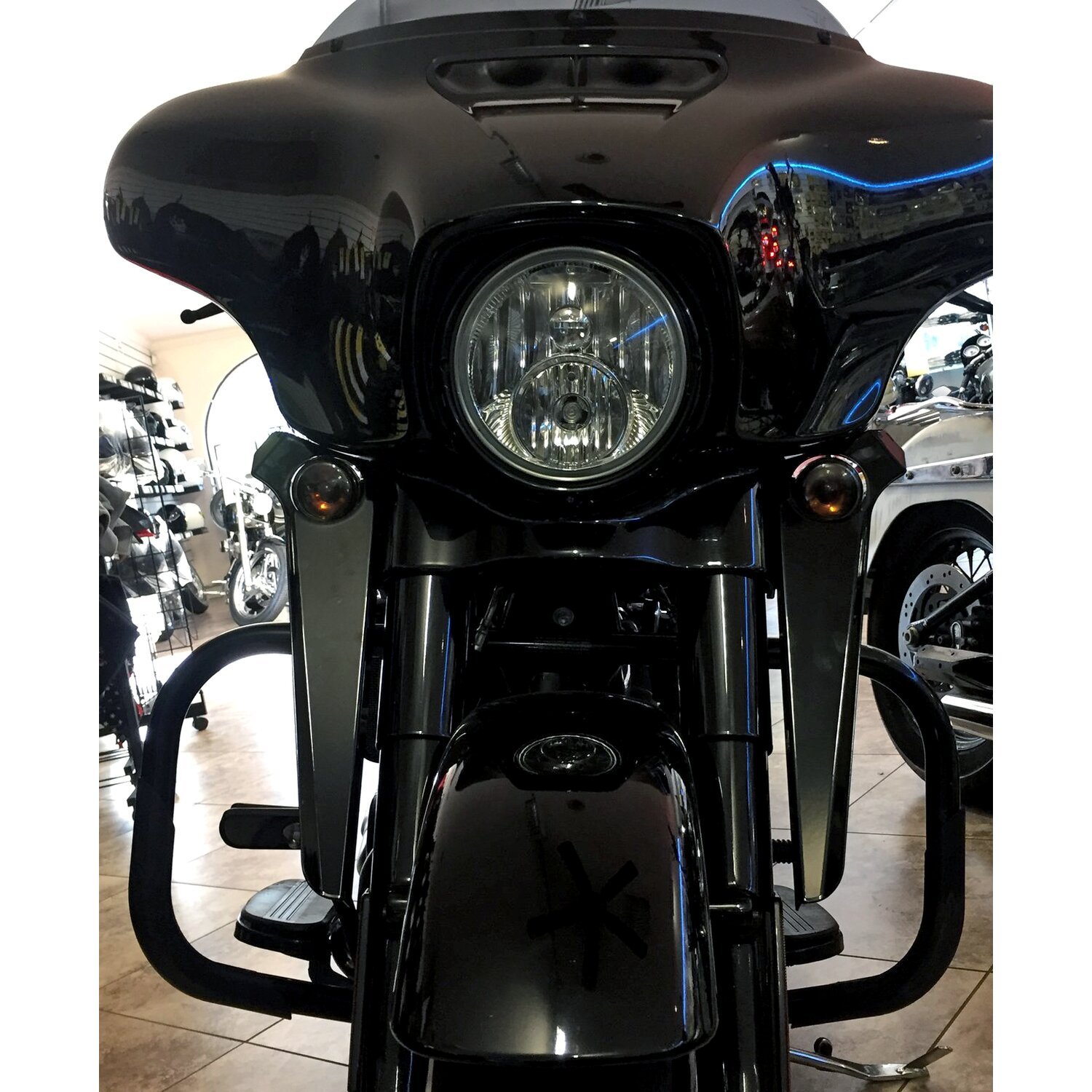 Cycle Visions, wind deflectors, Black, Matte