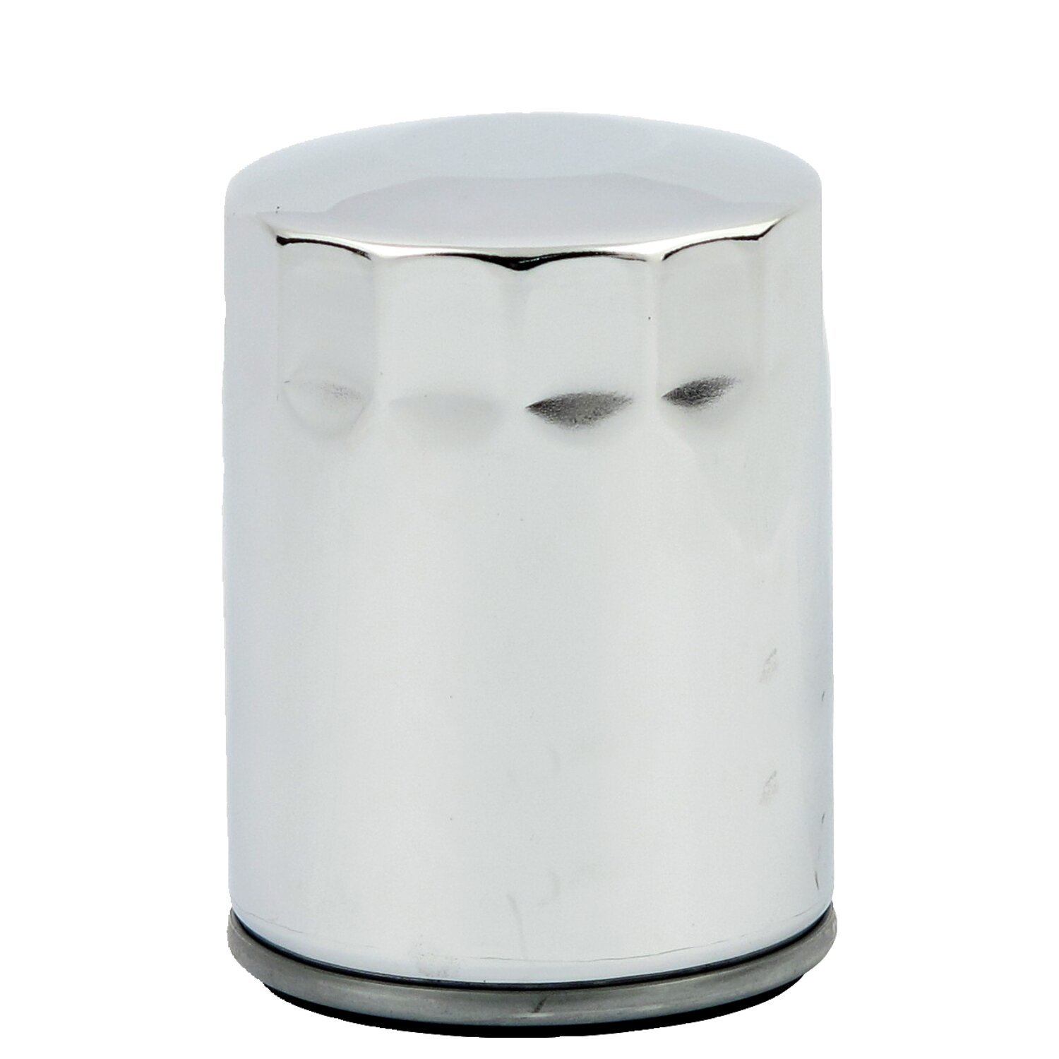 MCS, spin-on oil filter, for M8, Chrome