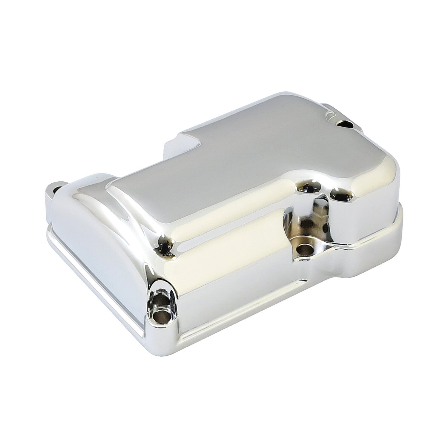Transmission top cover, Silver, Chrome