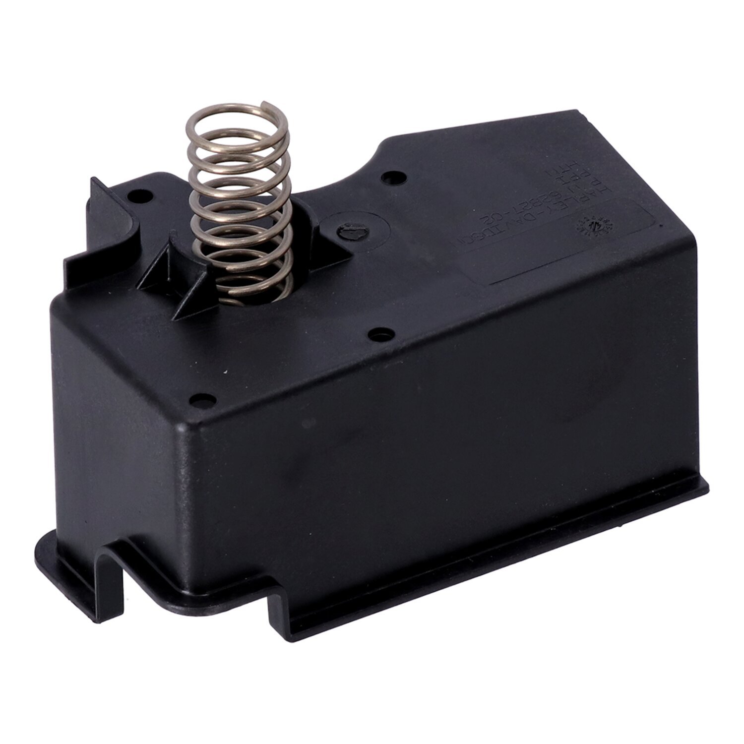 Baffle & spring assembly, oil pan