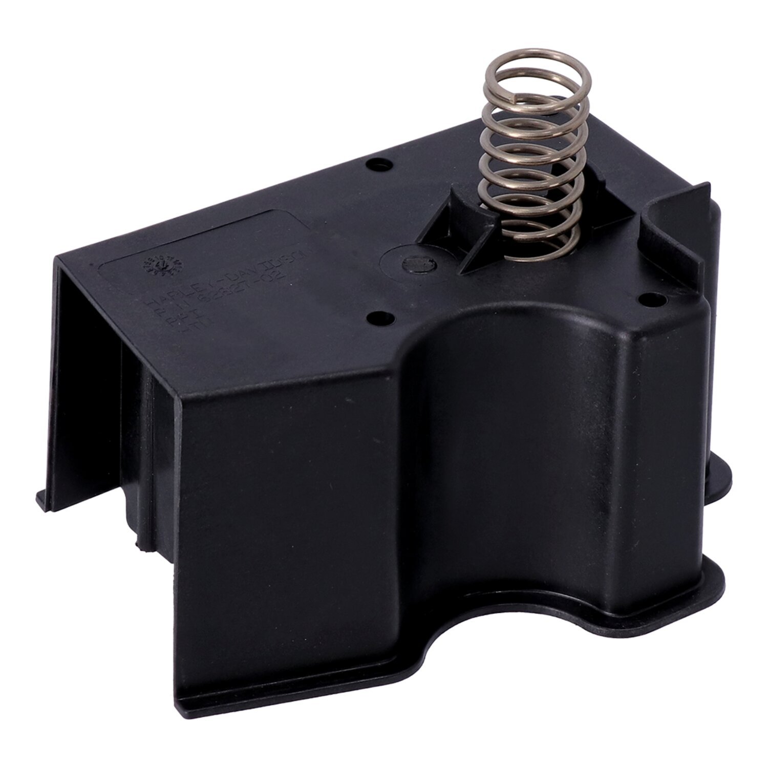 Baffle & spring assembly, oil pan