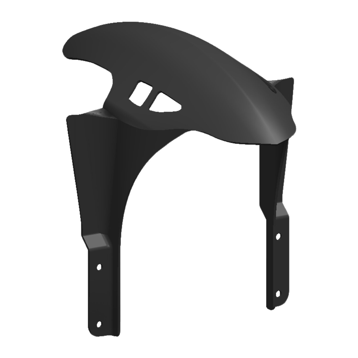 Killer Custom, 'Avenger' front fender, Black