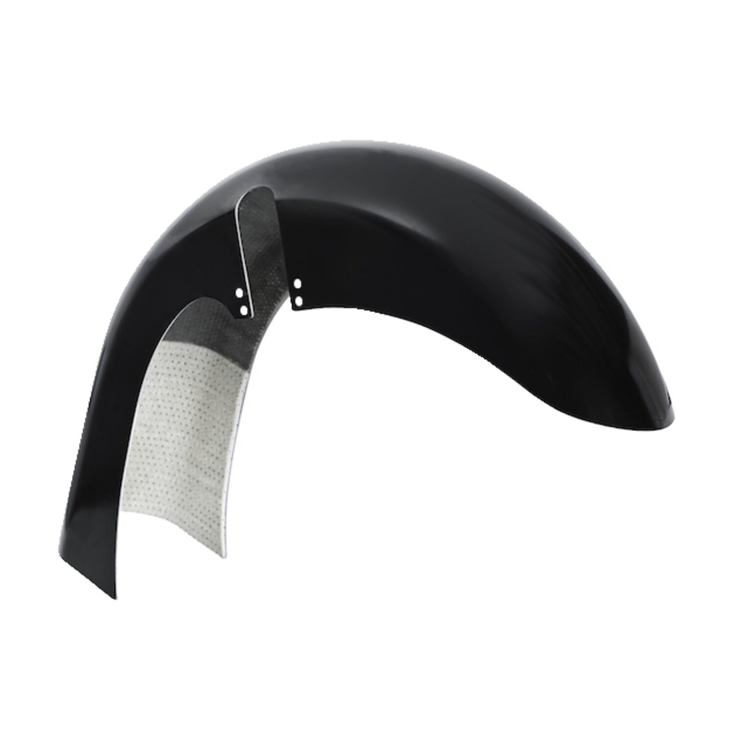 Killer Custom, 'Bulldog' front fender, 5.5 x 21 fat wheels, Unpainted, Raw