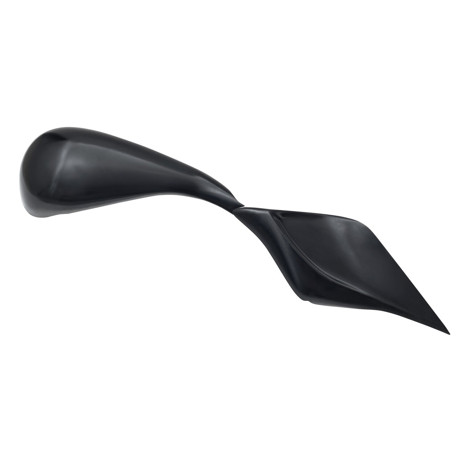 Killer Custom, stretched gas tank & side cover kit. 'Flow 2', Raw