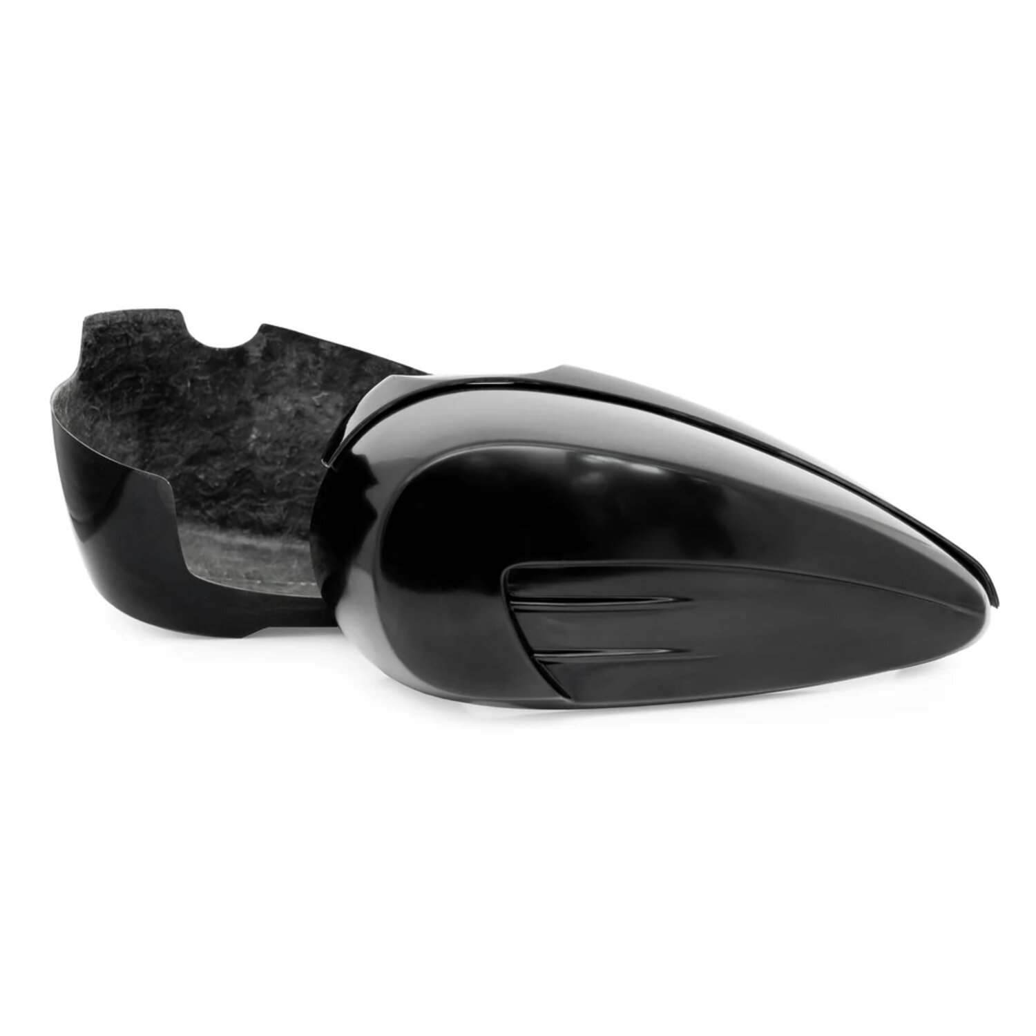 Killer Custom, 'Avenger' M8 Softail gas tank cover & console, Black, Gloss