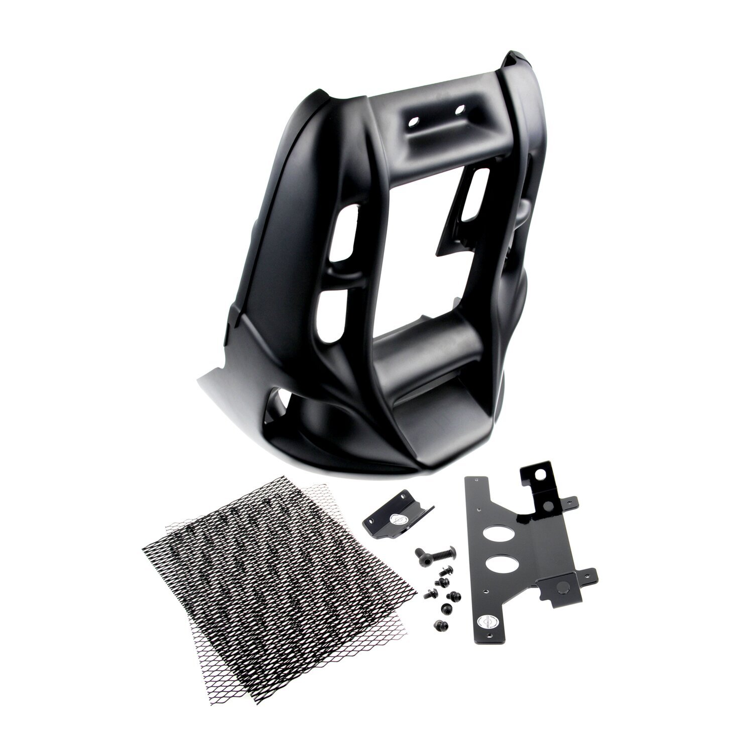 Cult-Werk, radiator cover, racing Black, Black, Matte