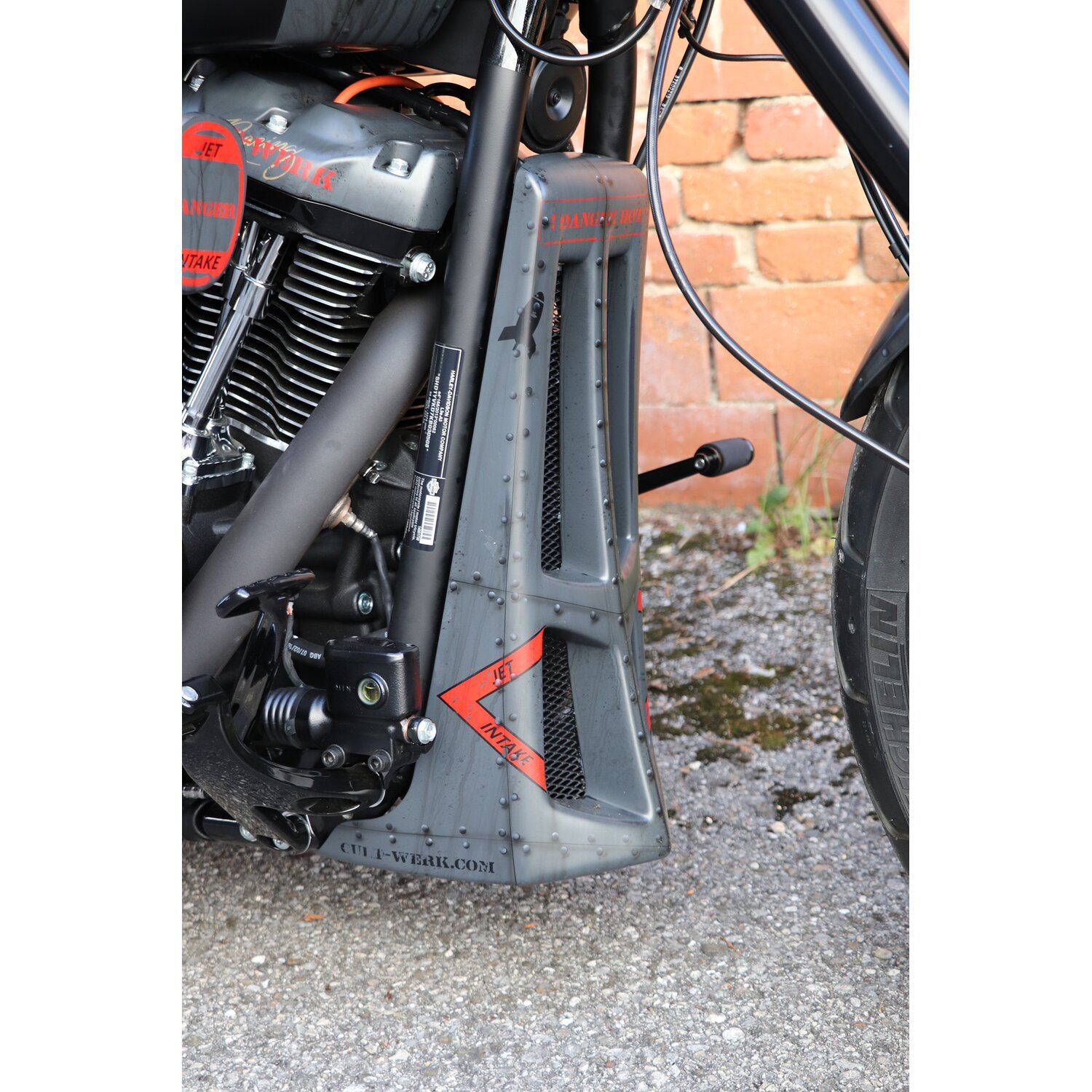 Matte — Cult-Werk, bug spoiler 'Custom, Black, Matte
