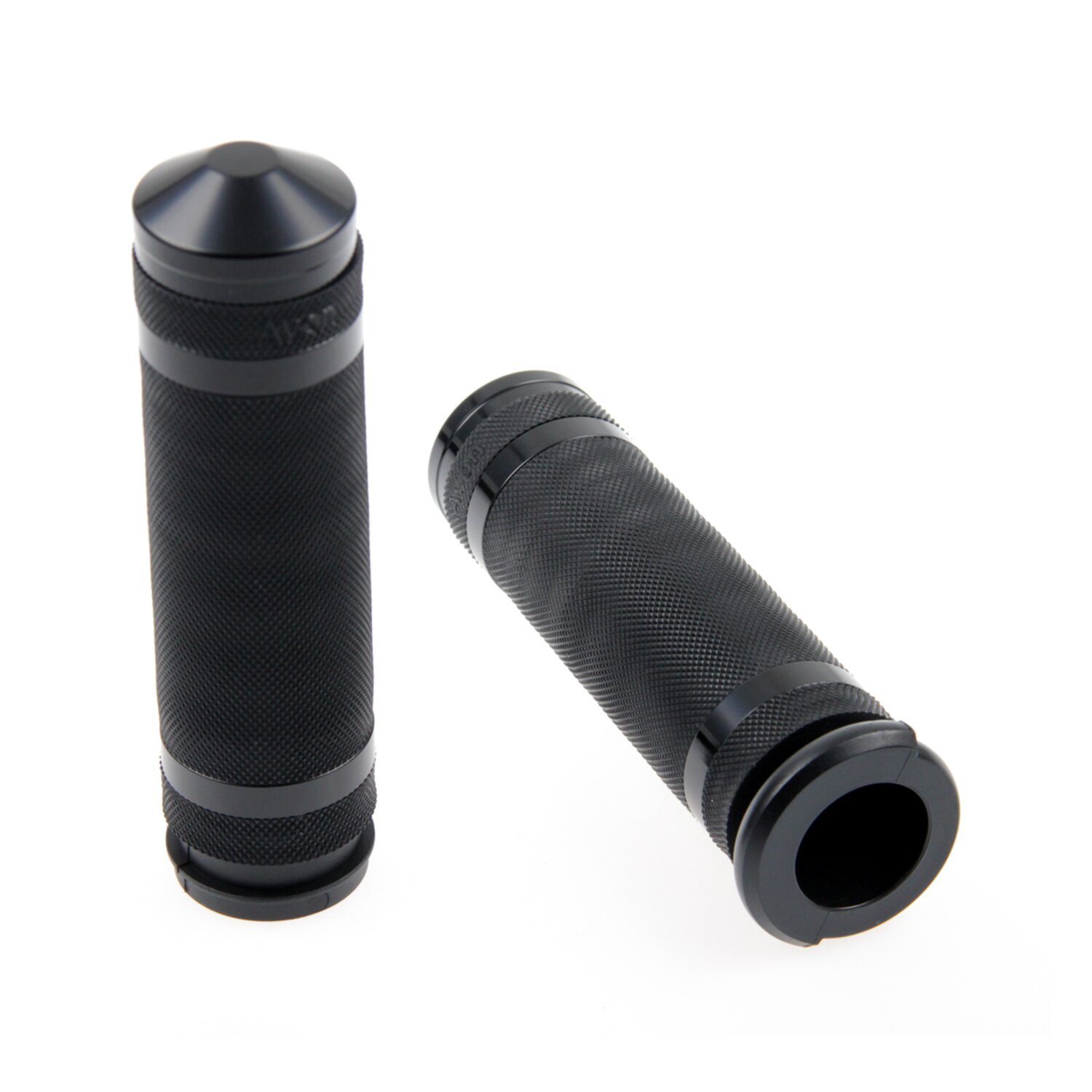 Cult-Werk, 1" / 25.4mm Grooved handlebar grips, Black