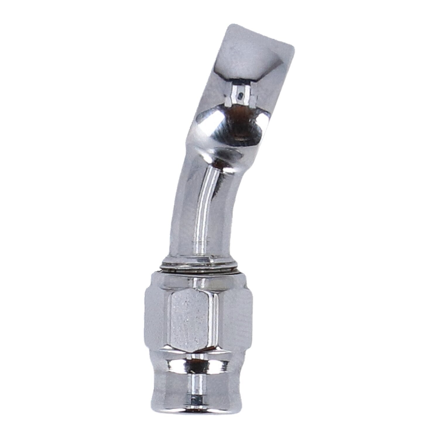 Goodridge, 7/16" (11mm) banjo fitting 20 degree bend