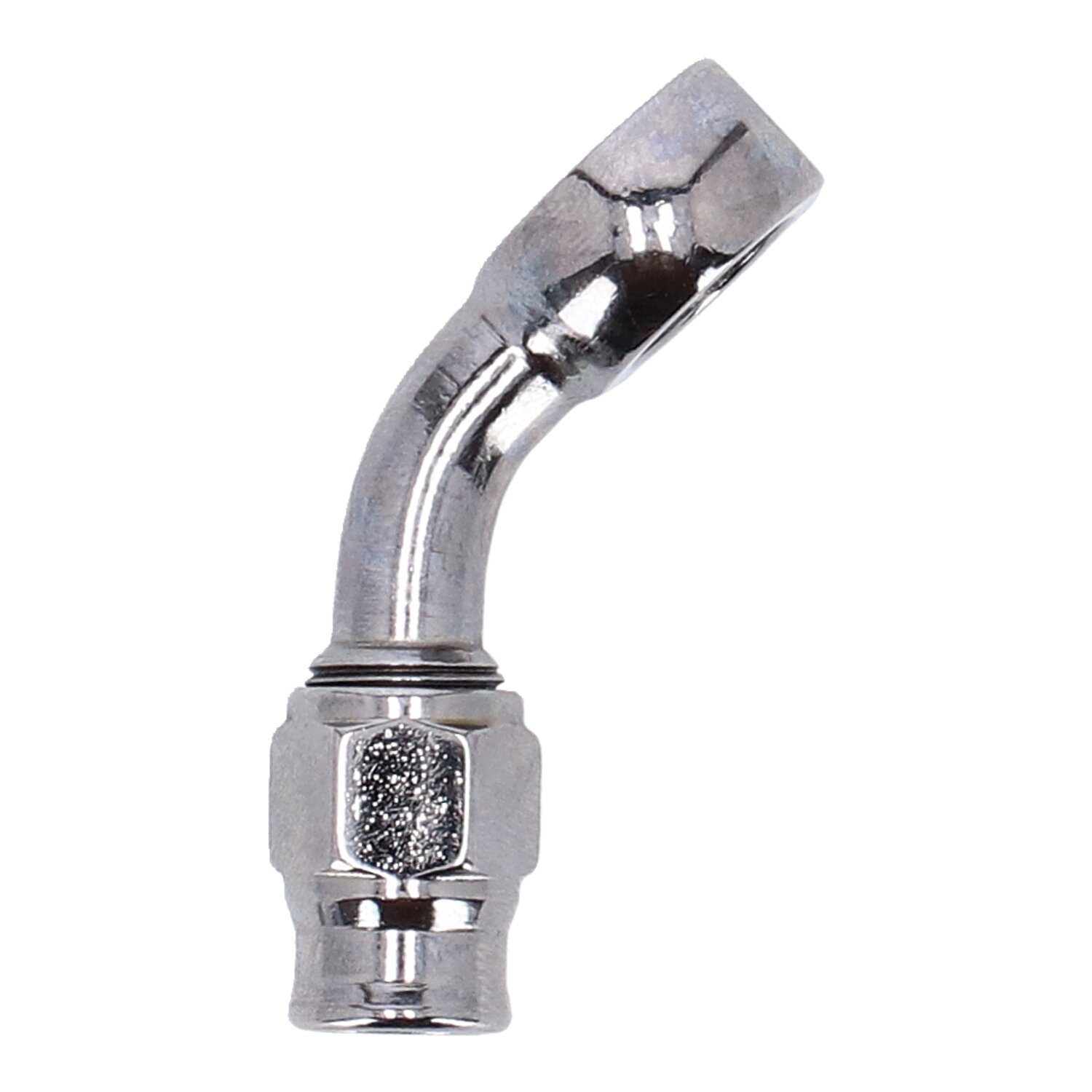 Goodridge, 3/8" (10mm) banjo fitting 45 degree bend