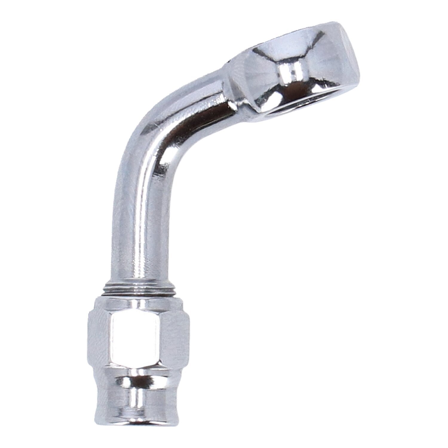 Goodridge, 3/8" (10mm) banjo fitting 70 degree bend