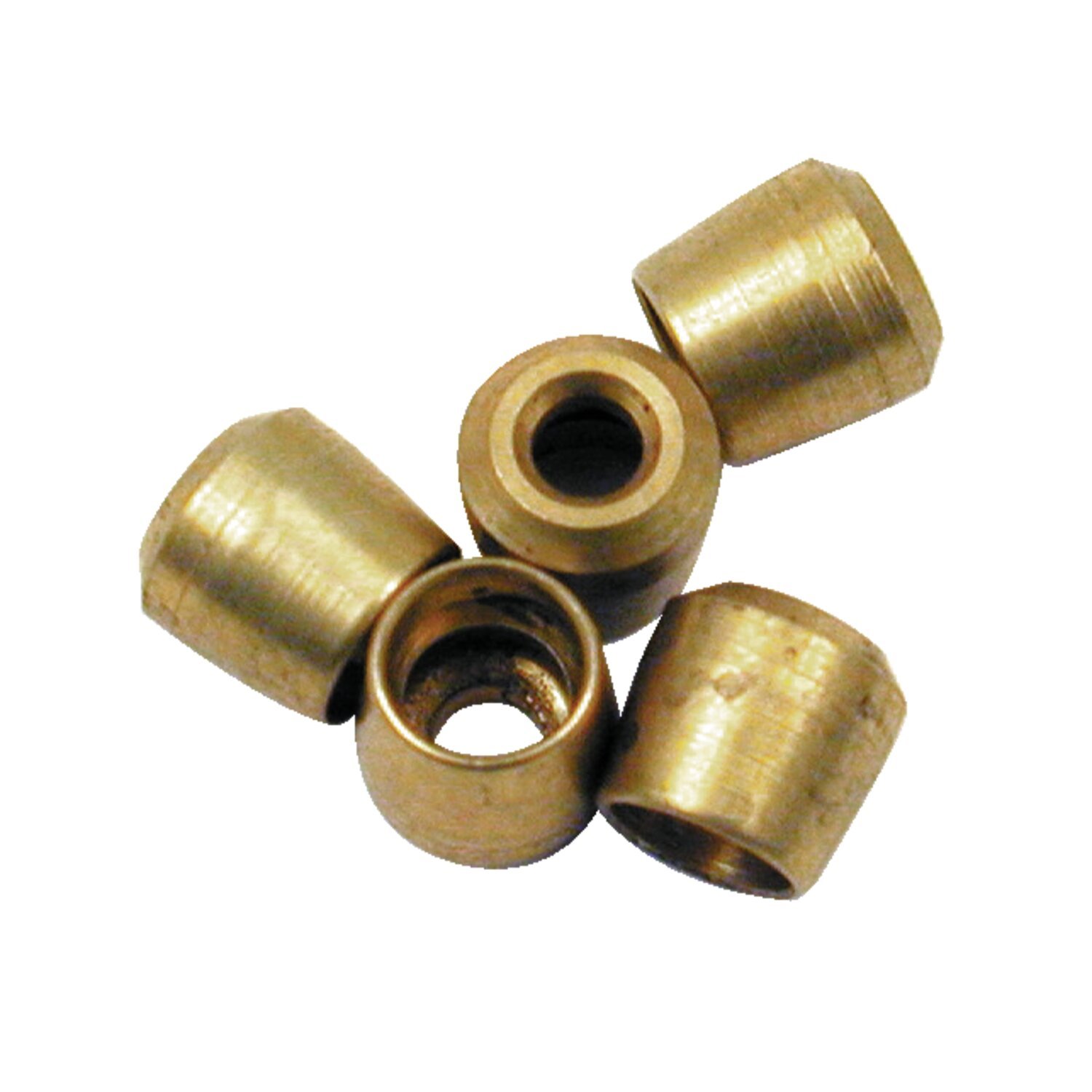 Goodridge fitting sleeves (olives). Brass