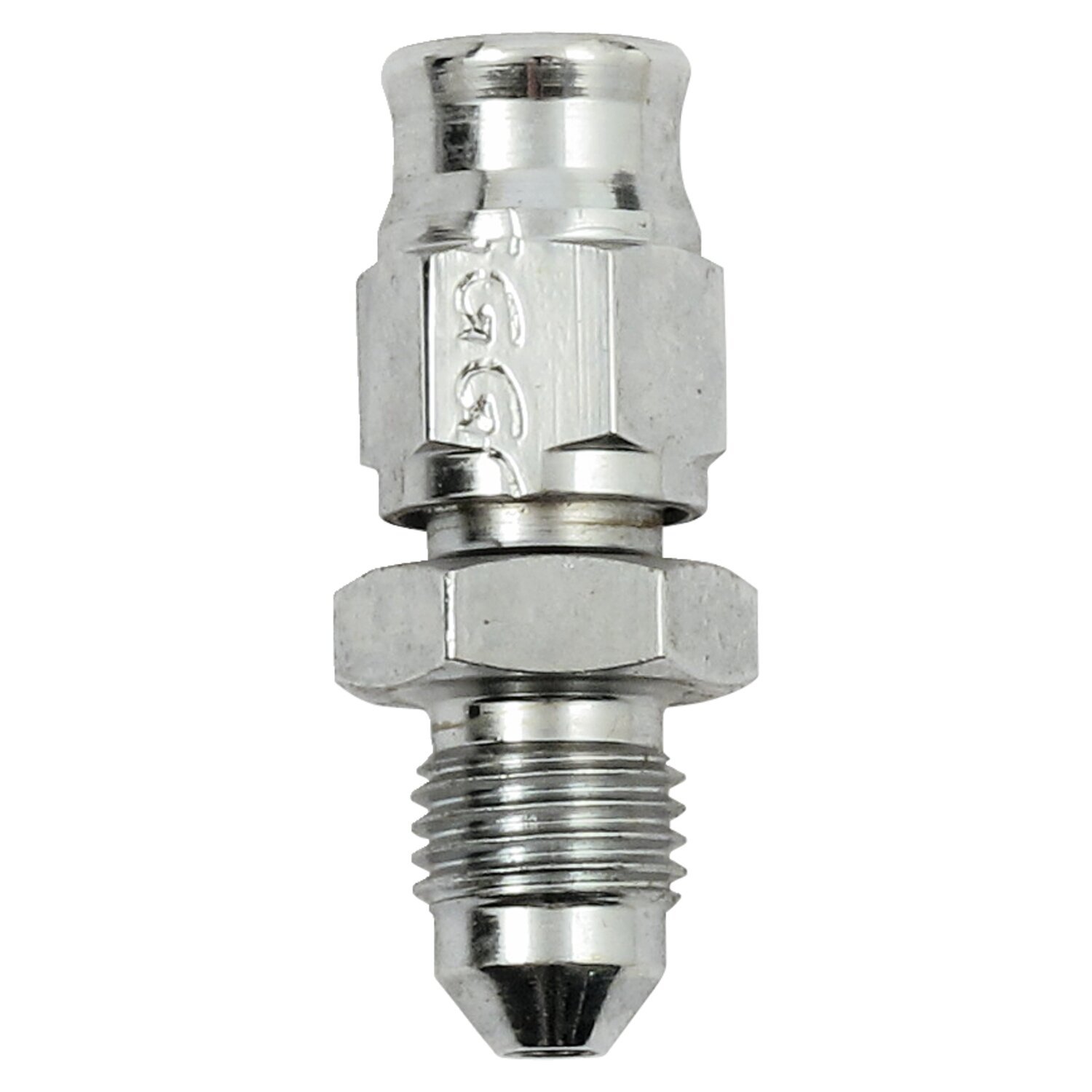 Goodridge, direct connect 3/8-24, Chrome