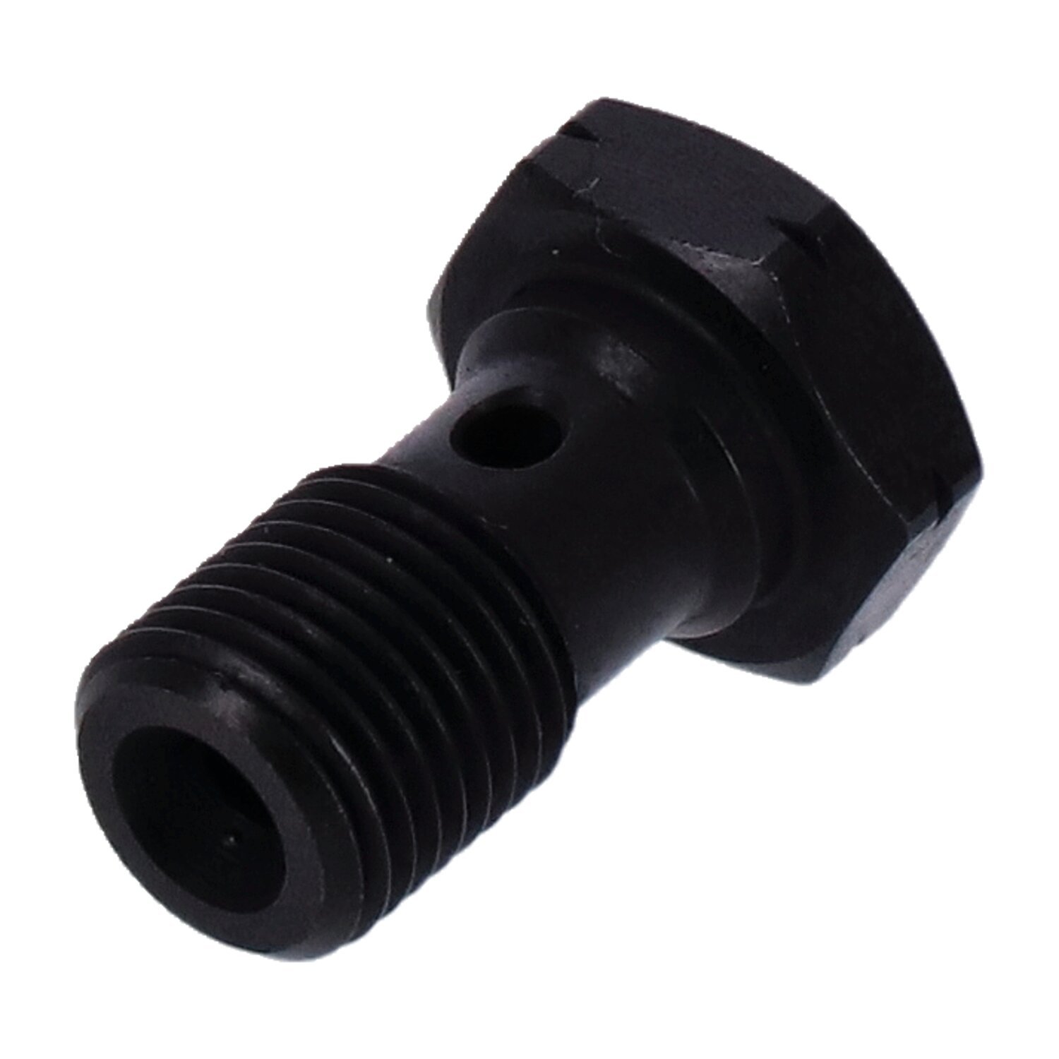 Goodridge banjo bolt, m10 x 1.00, Black