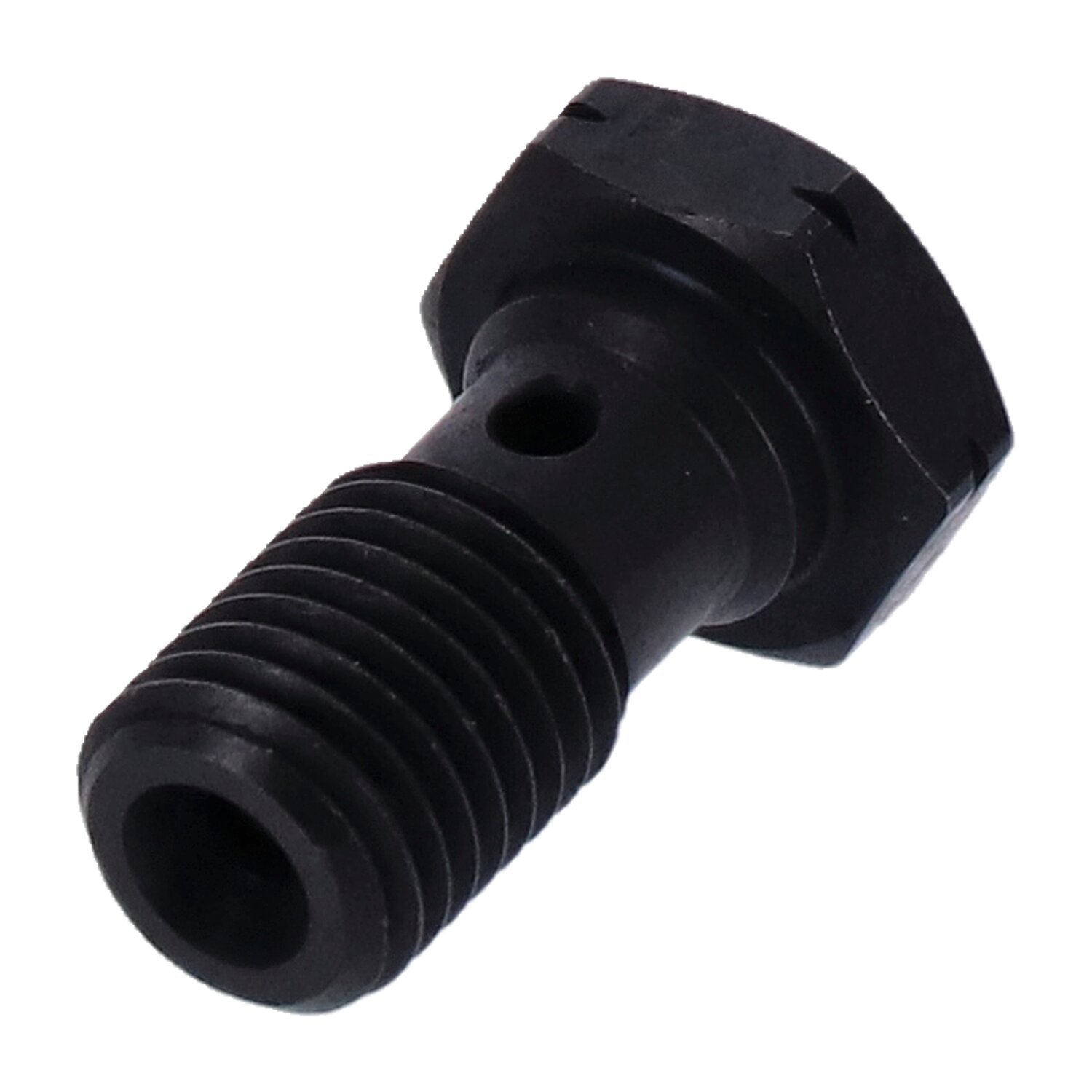 Goodridge banjo bolt, m10 x 1.25, Black