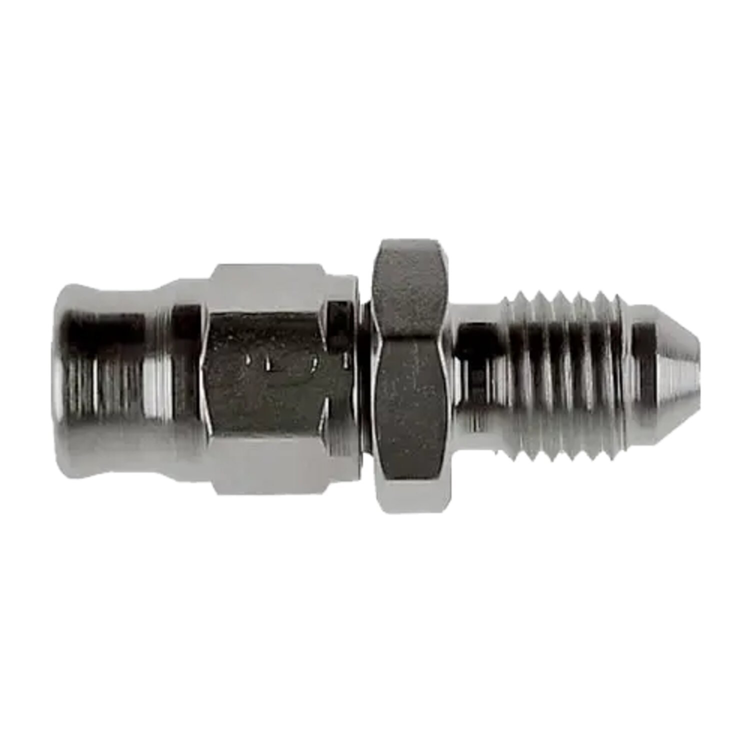 Goodridge, direct connect 3/8-24. High polished SS