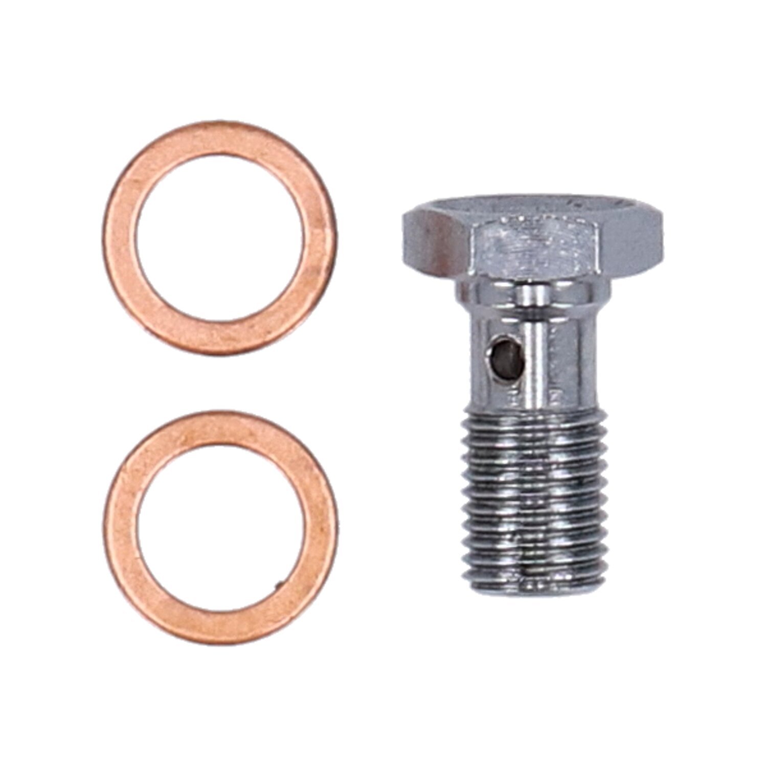Goodridge hydraulic clutch line kit 63", clear coated, Silver