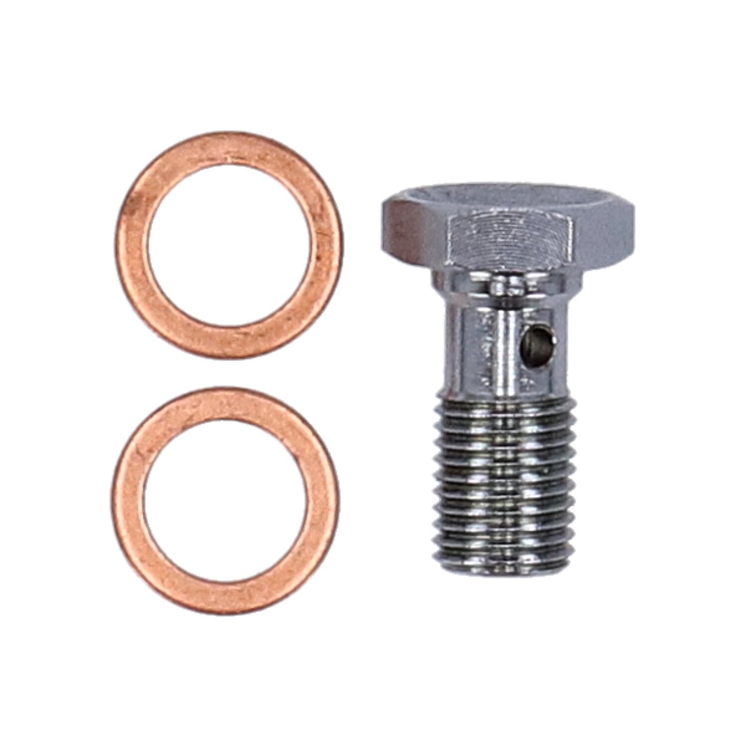 Goodridge hydraulic clutch line kit 67", clear coated, Silver