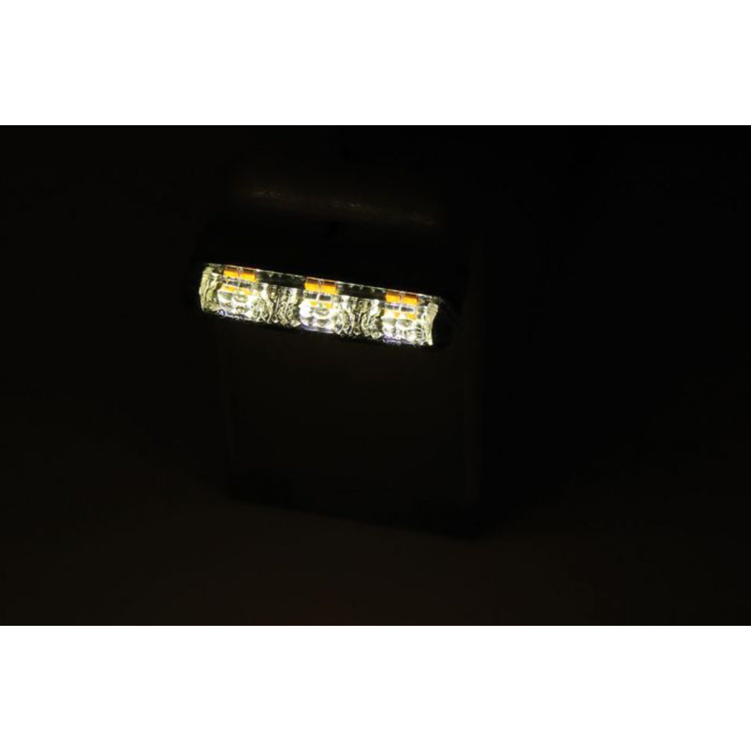 Shorty 2 pro LED turn signal/position light. Smoke lens, ECE, Black