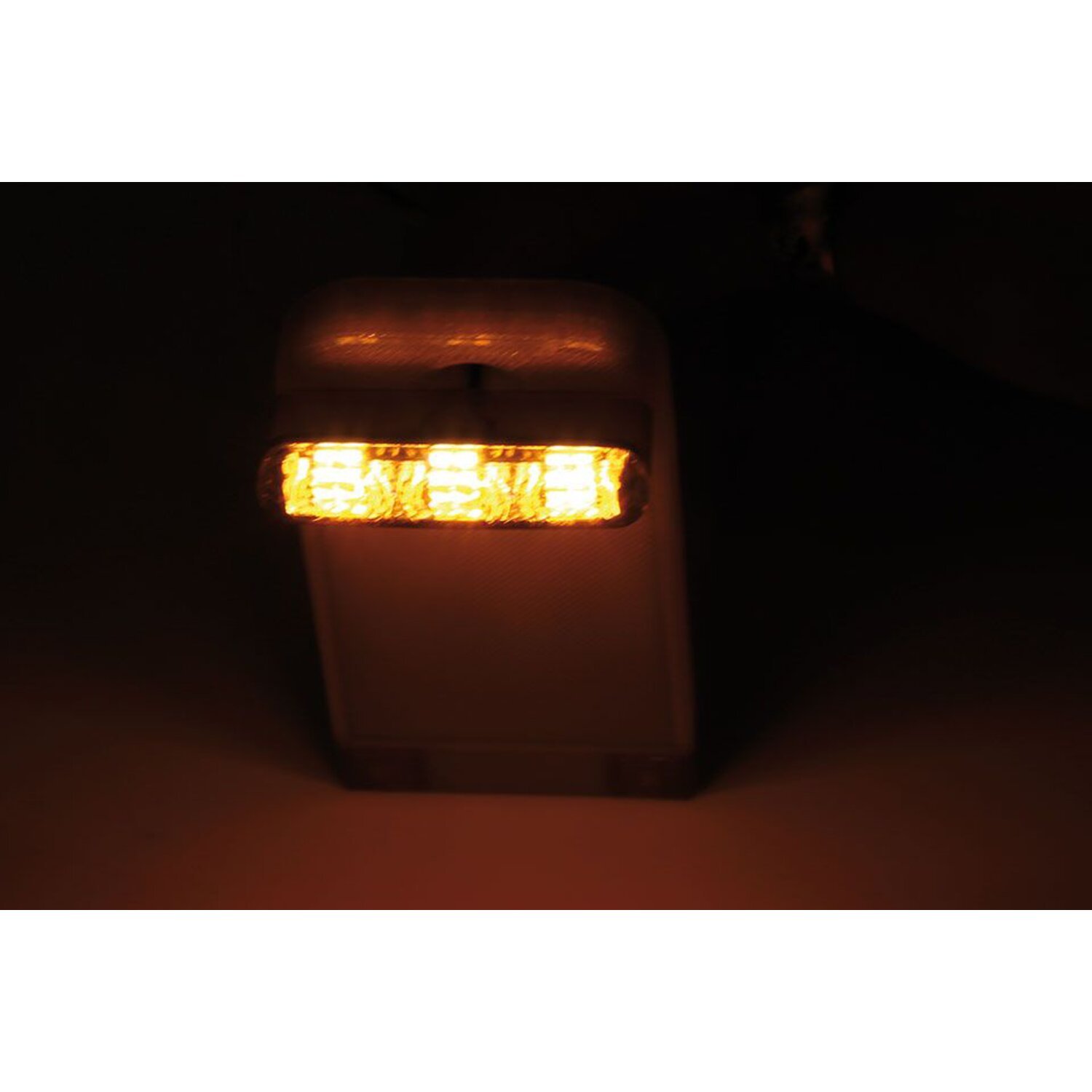 Shorty 2 pro LED turn signal/position light. Smoke lens, ECE, Black