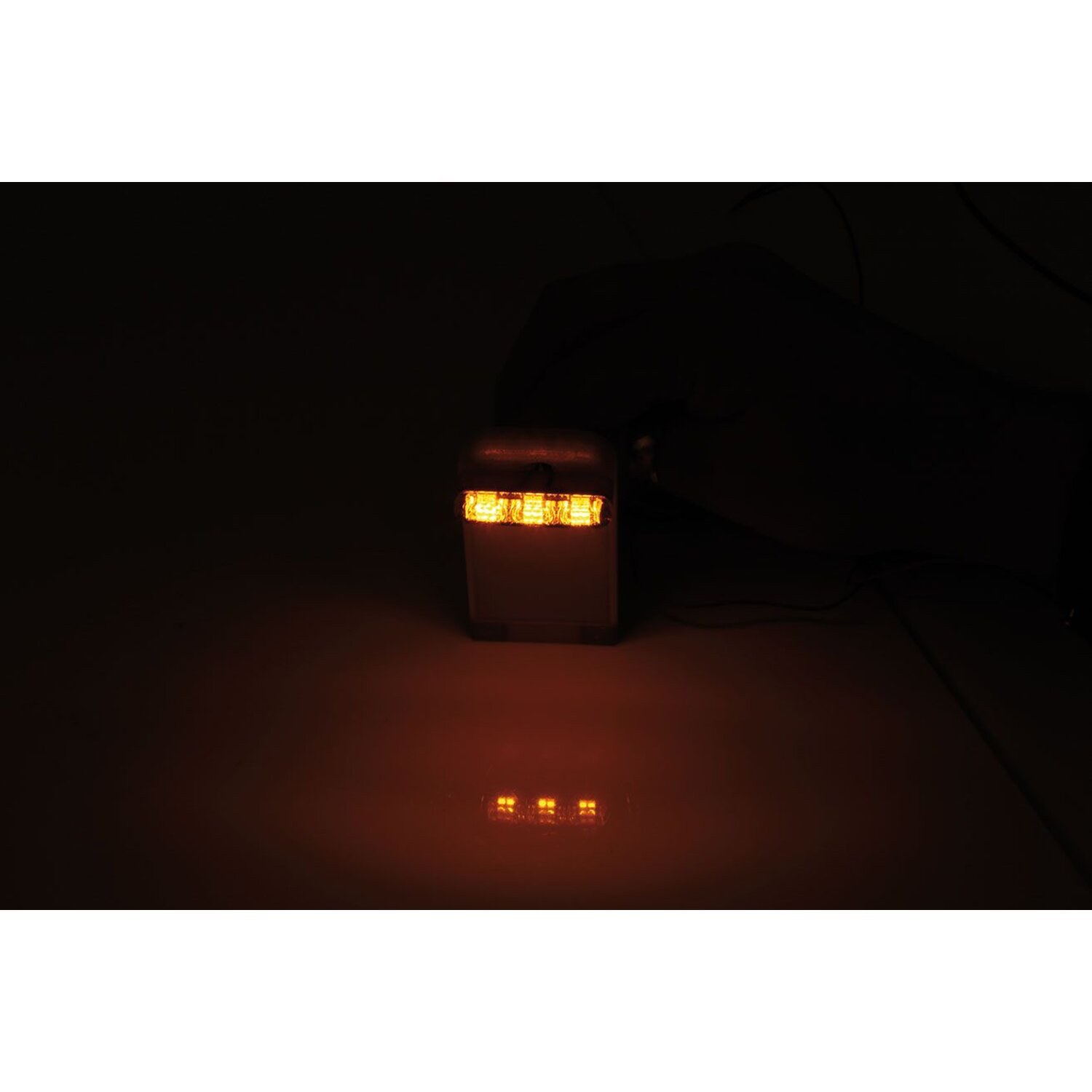 Shorty 2 pro turn signal/taillight combo. Smoke lens, ECE, Gray