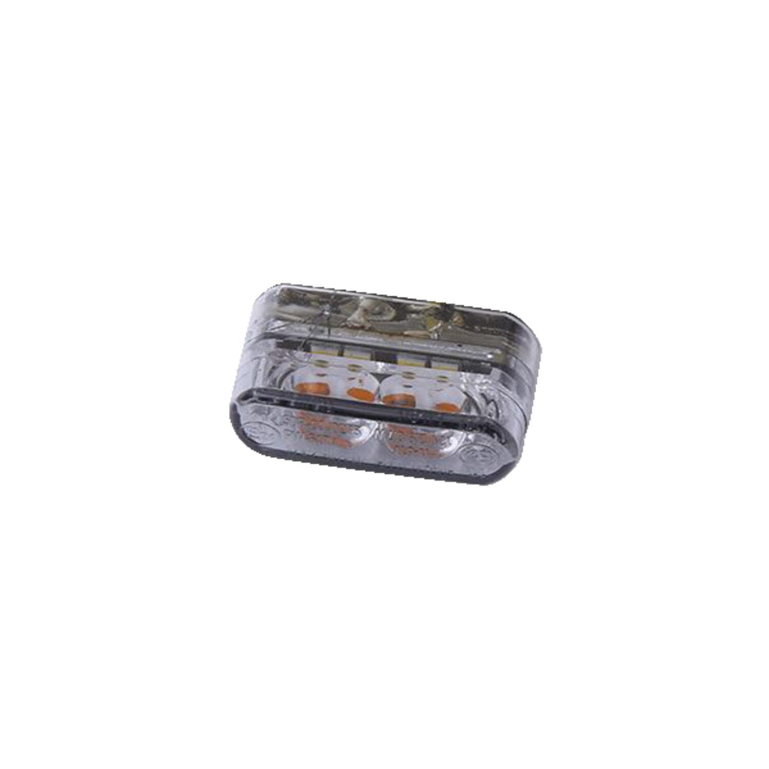 'Module 1' turn signal / position light. Smoke lens, ECE, Gray