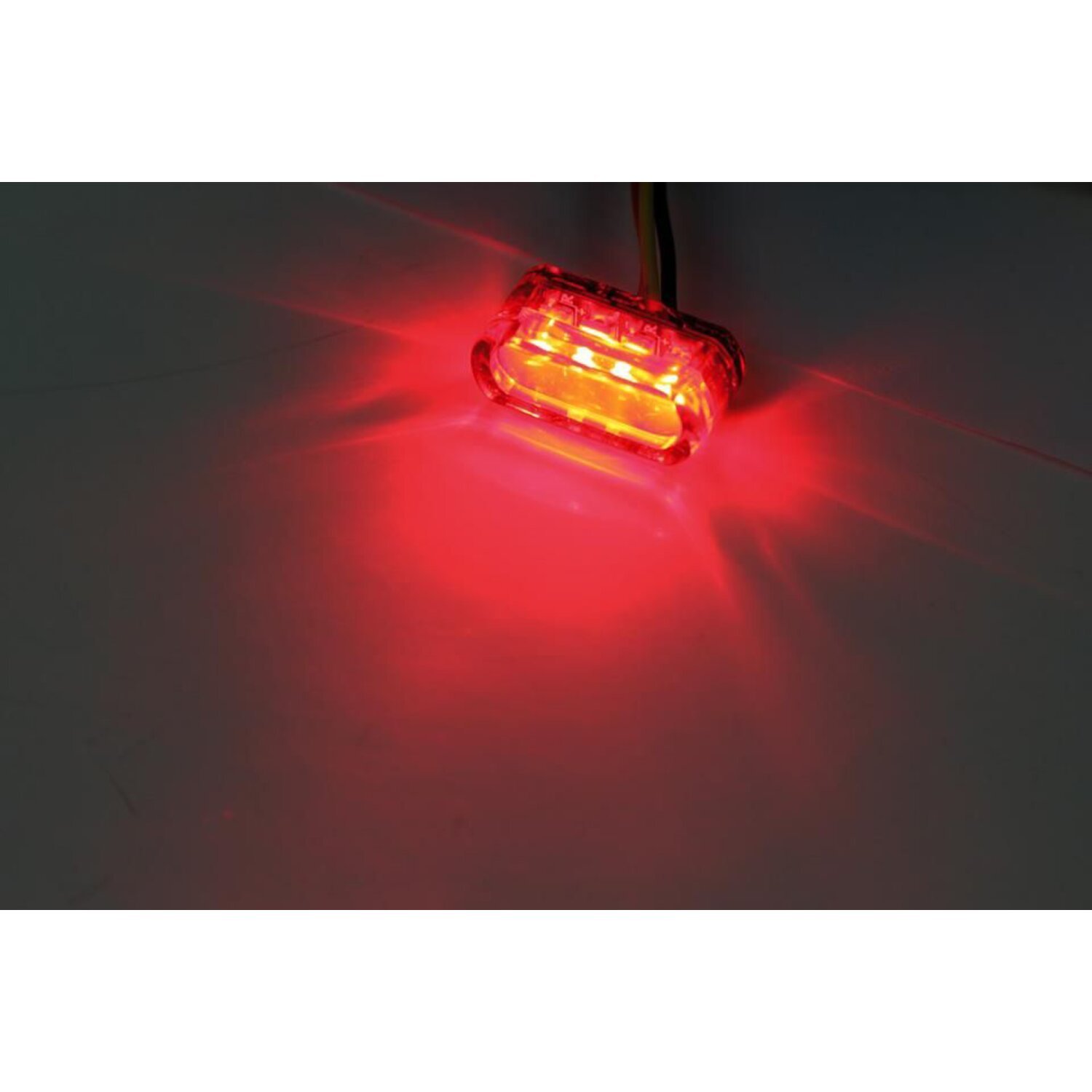 'Module 1' LED taillight. Red lens. ECE