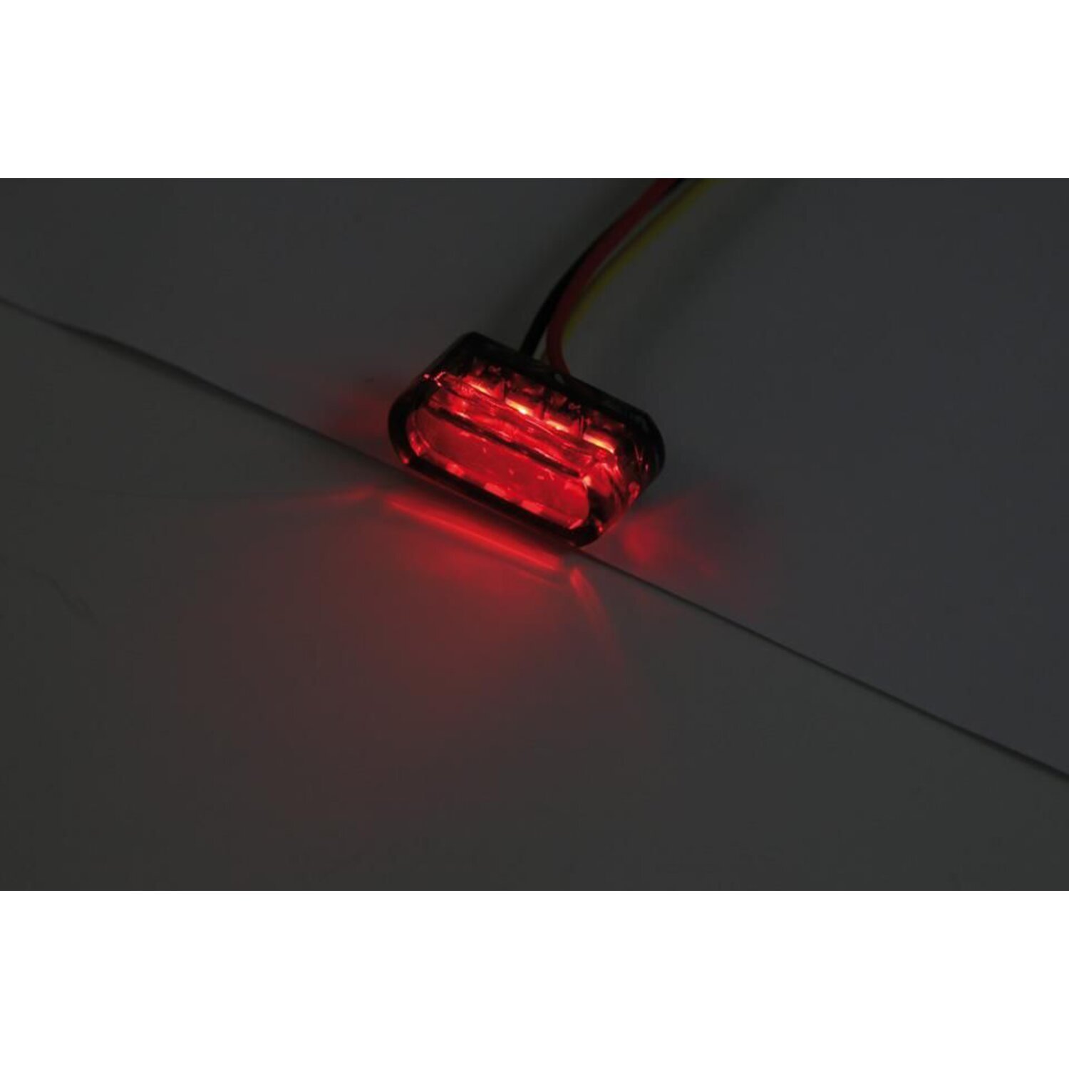 'Module 1' LED taillight. Smoke lens. ECE, Black