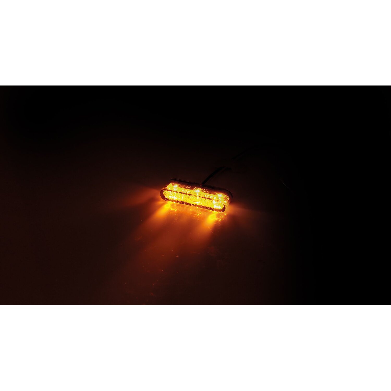 star-1mx pro', LED turn signals. Amber lens. ECE, Orange